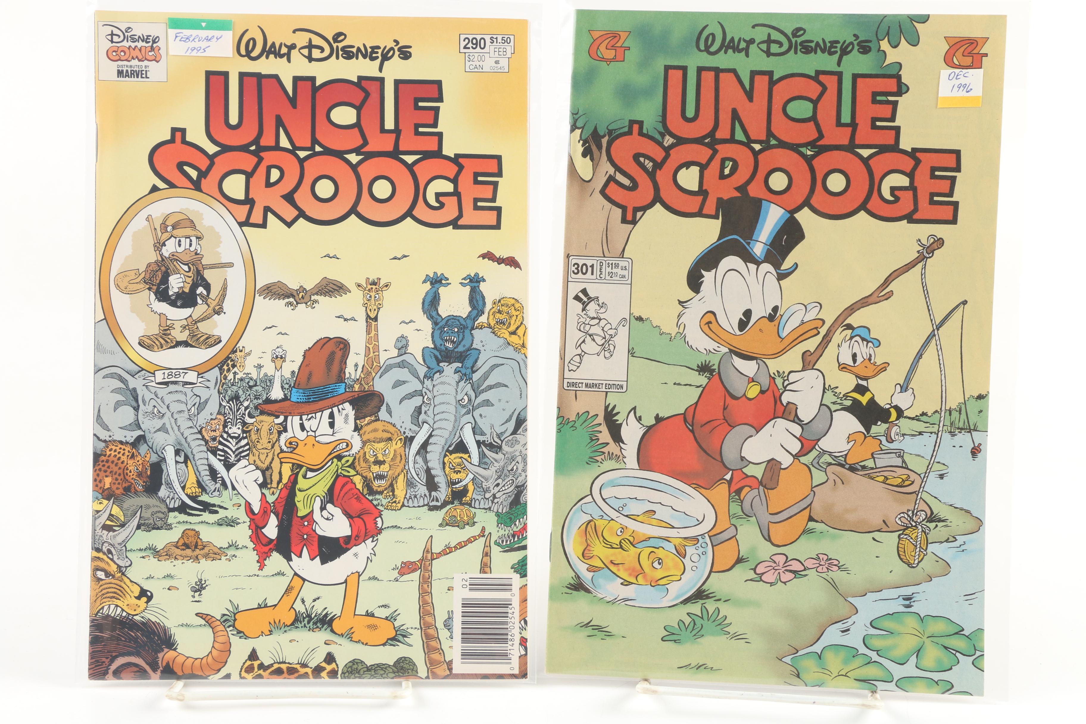 Walt Disney Comic Books, Incl. "Donald and Mickey" & "Uncle Scrooge", 1991–1997