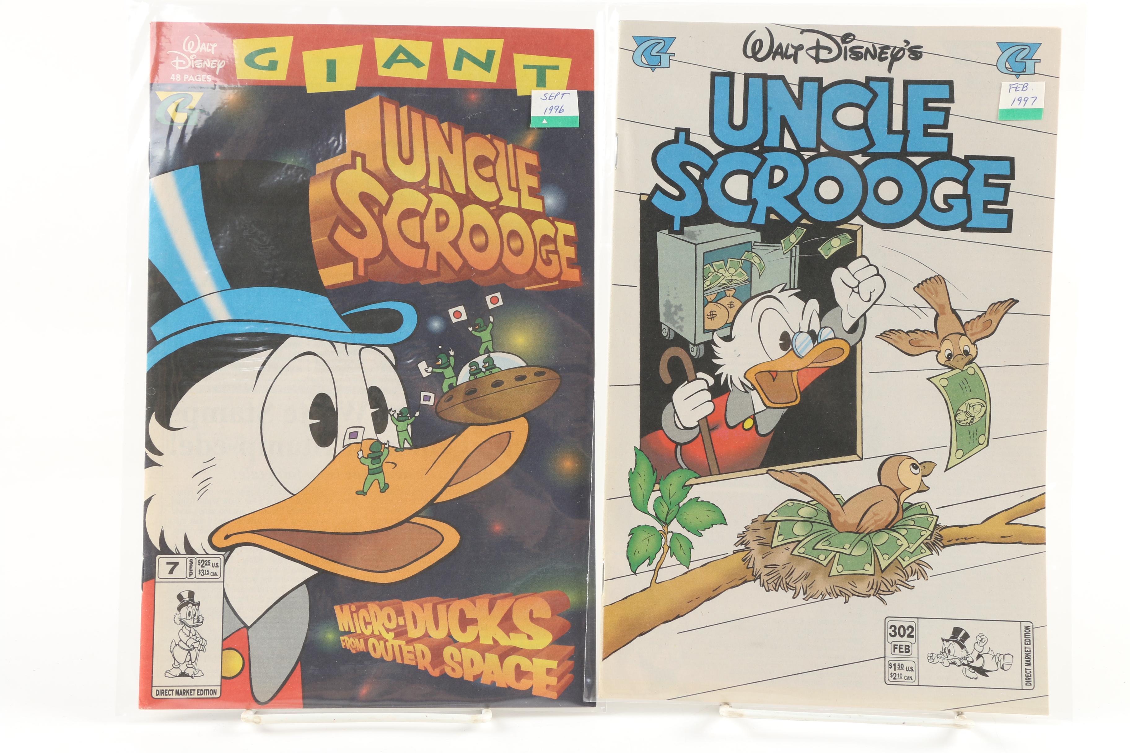 Walt Disney Comic Books, Incl. "Donald and Mickey" & "Uncle Scrooge", 1991–1997