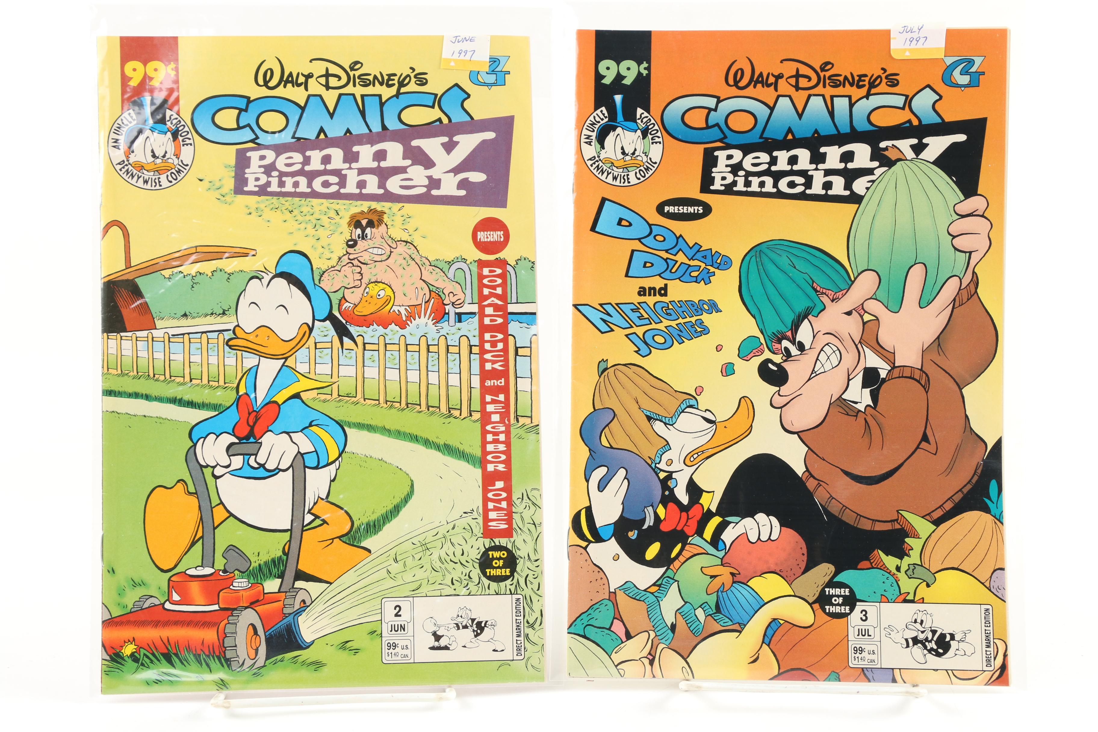 Walt Disney Comic Books, Incl. "Donald and Mickey" & "Uncle Scrooge", 1991–1997