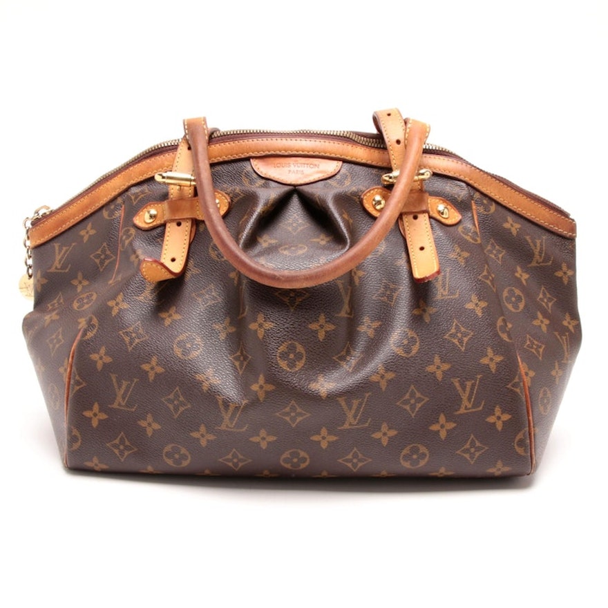 Louis Vuitton Paris Monogram Canvas Tivoli Satchel