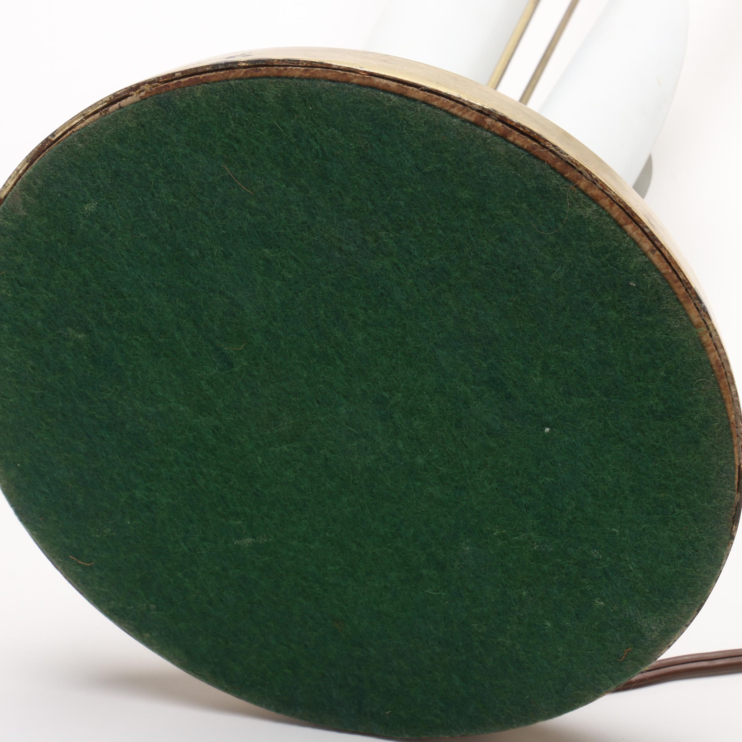 Vintage Twin Table Lamp with Adjustable Heads