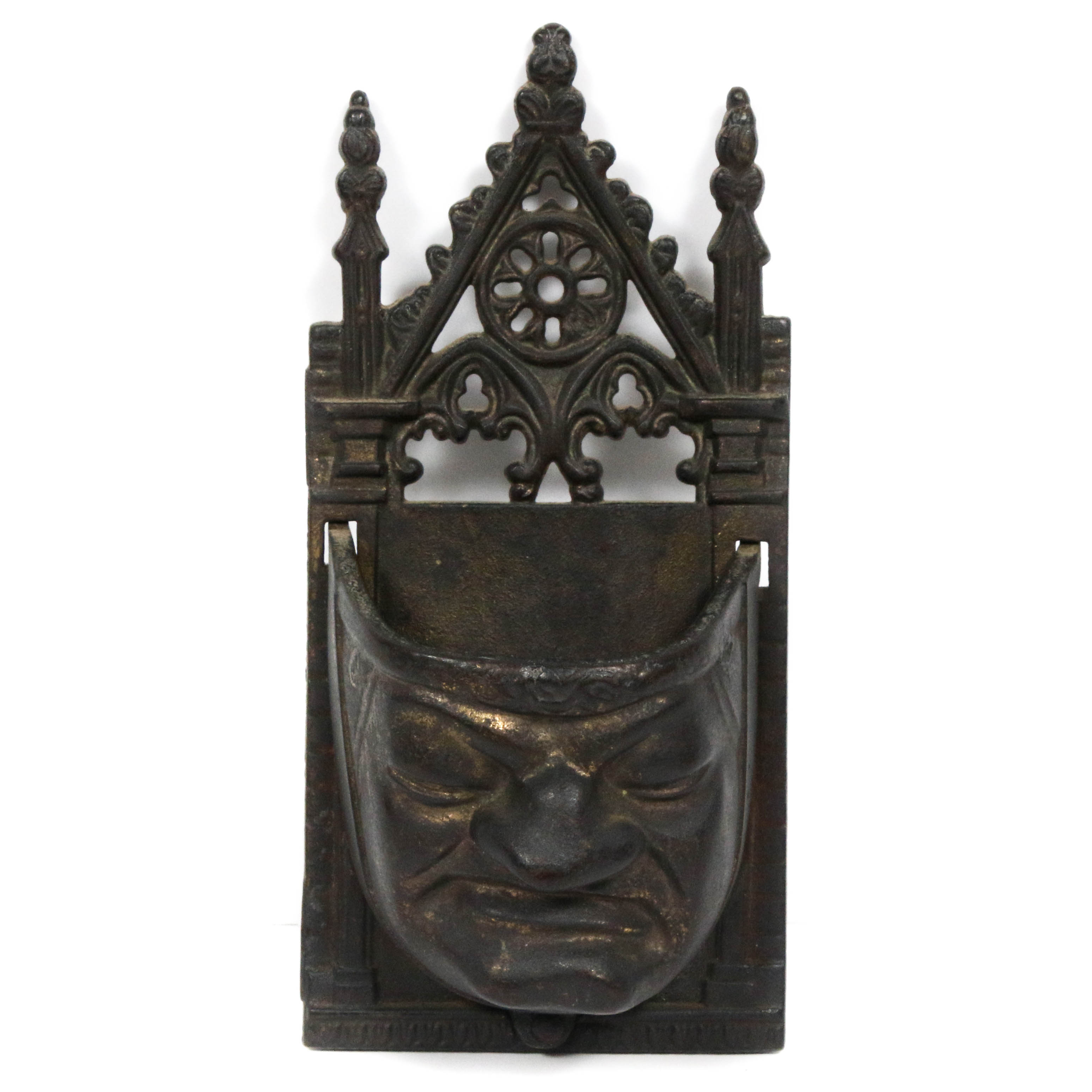 Cast Iron Figural Match Holder