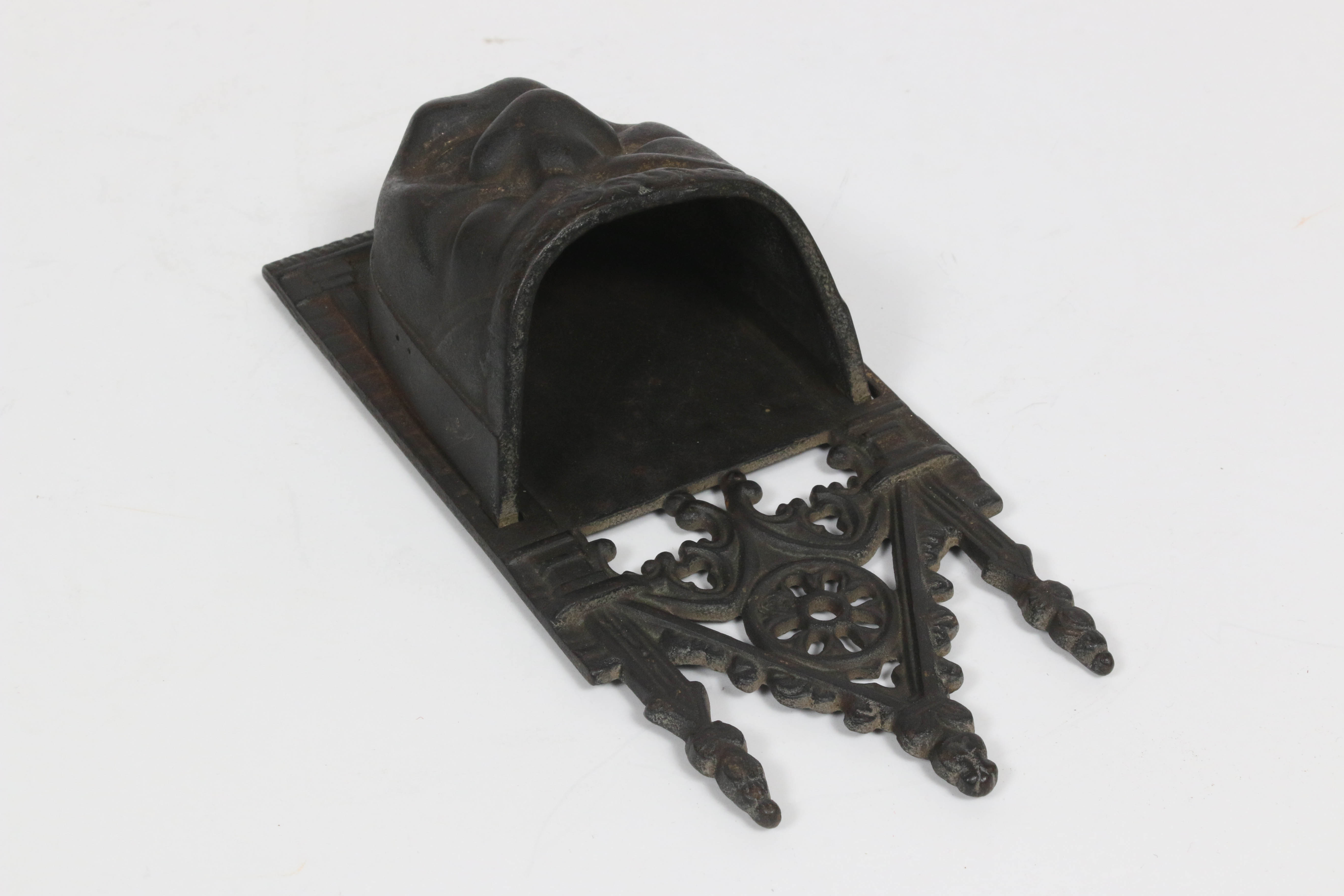 Cast Iron Figural Match Holder