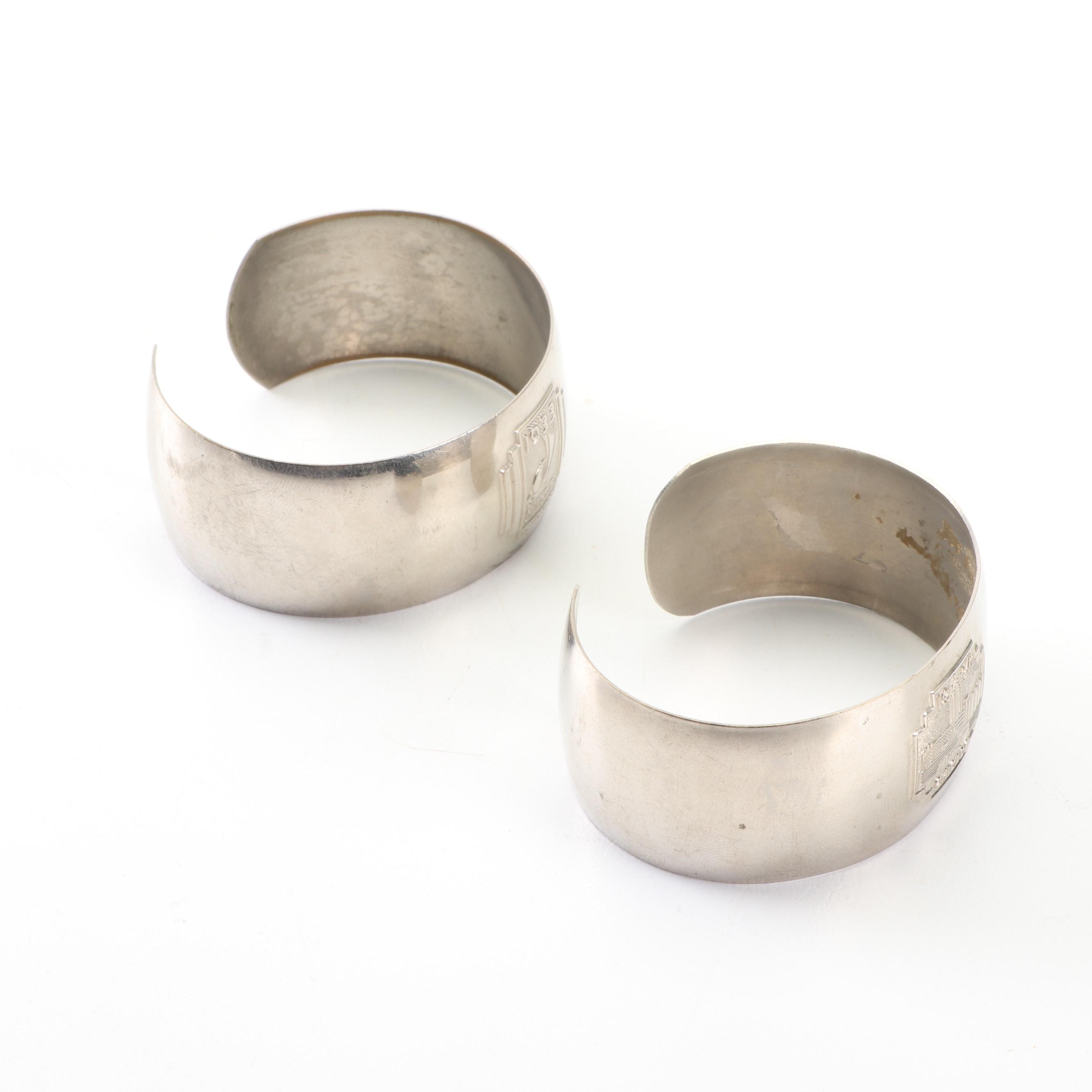 Silver-Tone Chicago World's Fair 1933-1934 Commemorative Bracelets