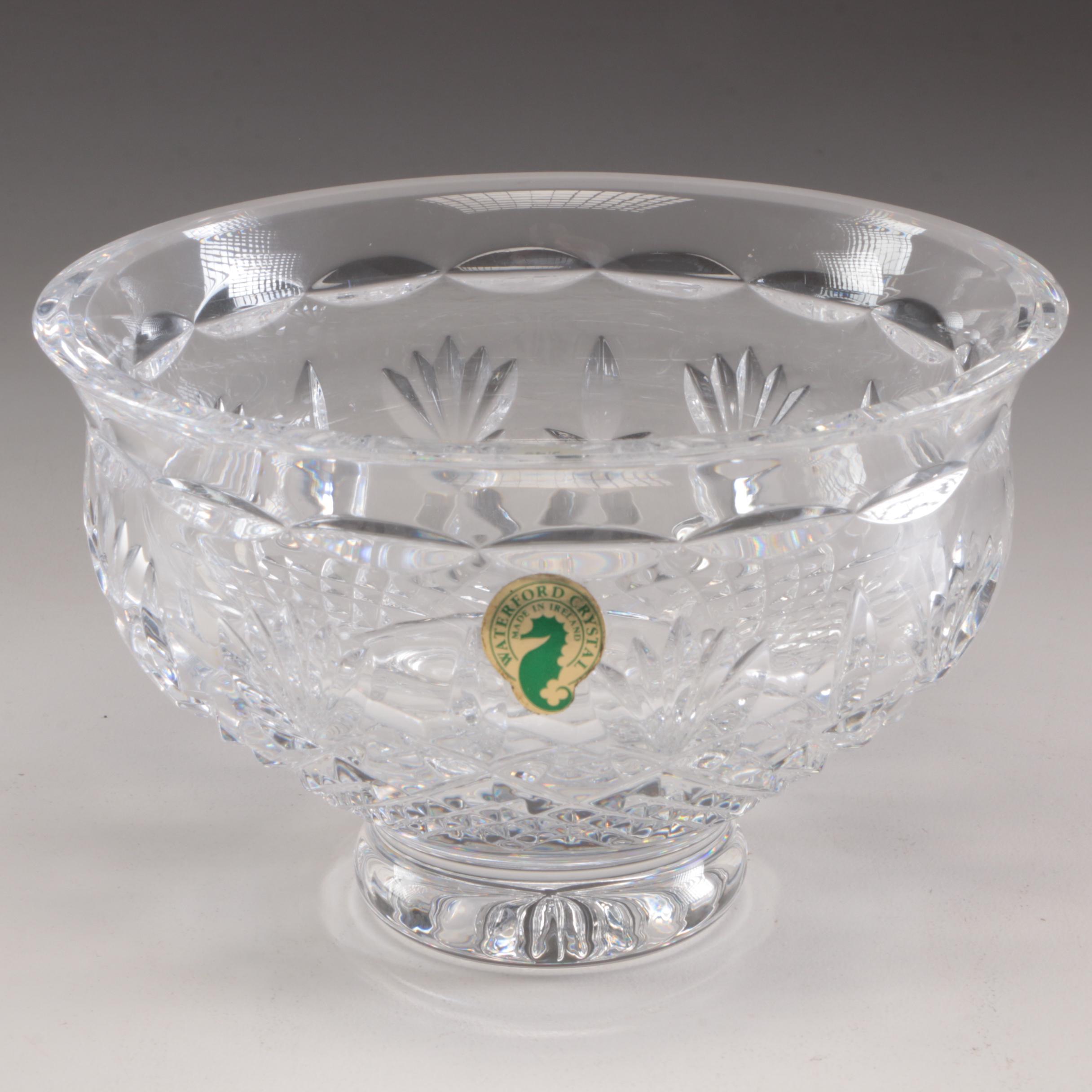 Waterford Crystal "Killarney" Footed Bowl