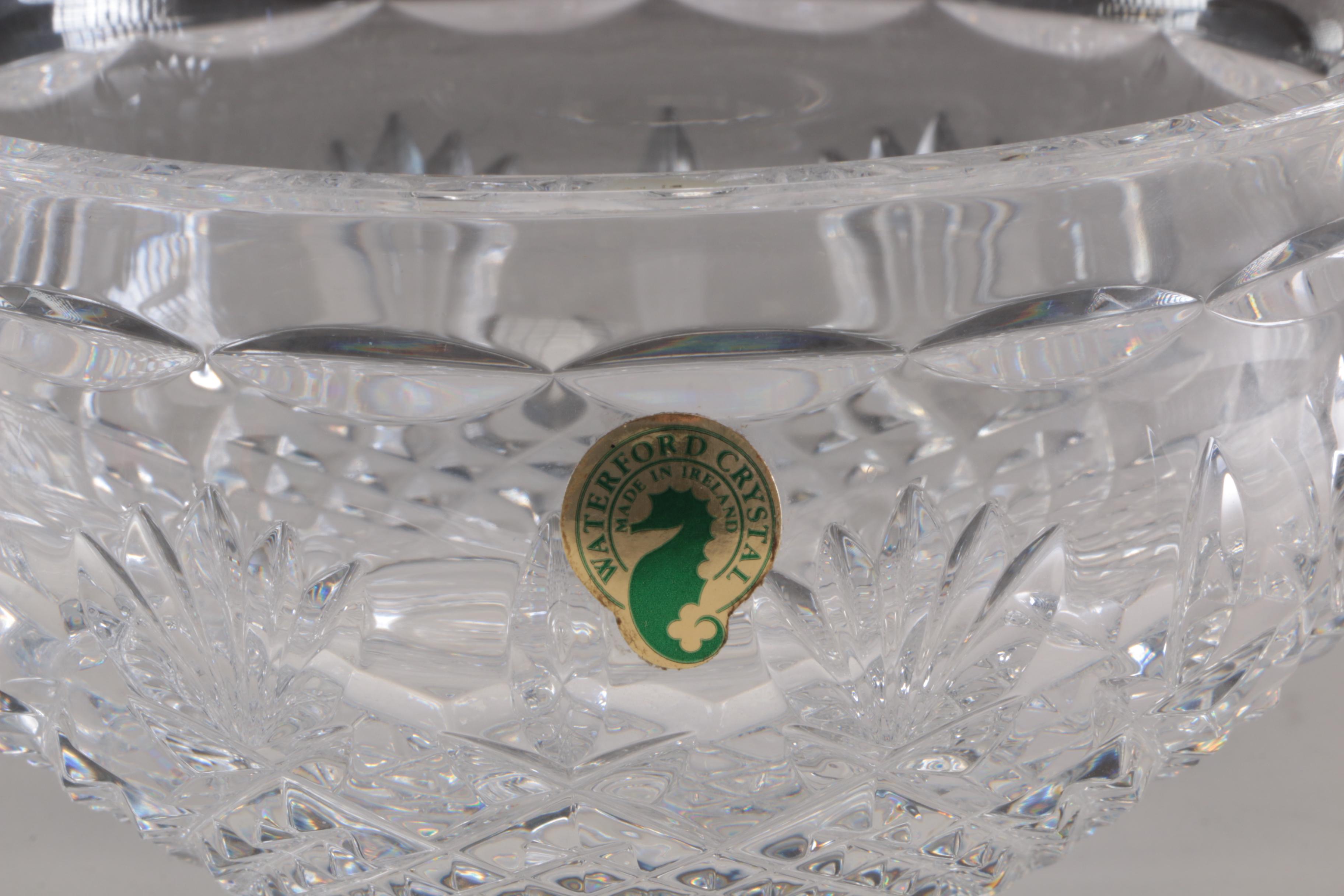 Waterford Crystal "Killarney" Footed Bowl