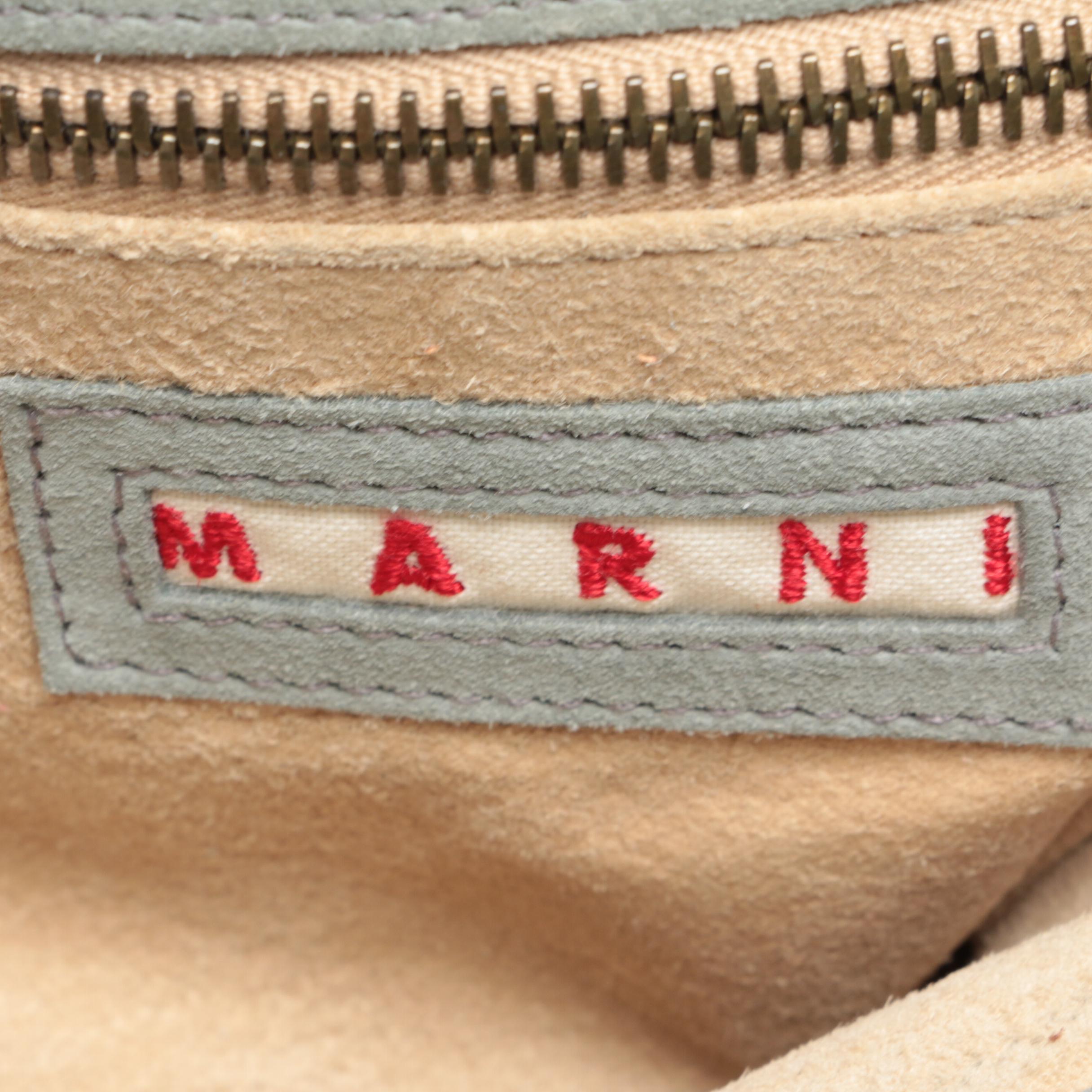 Henry Beguelin Leather and Marni Suede Shoulder Bags