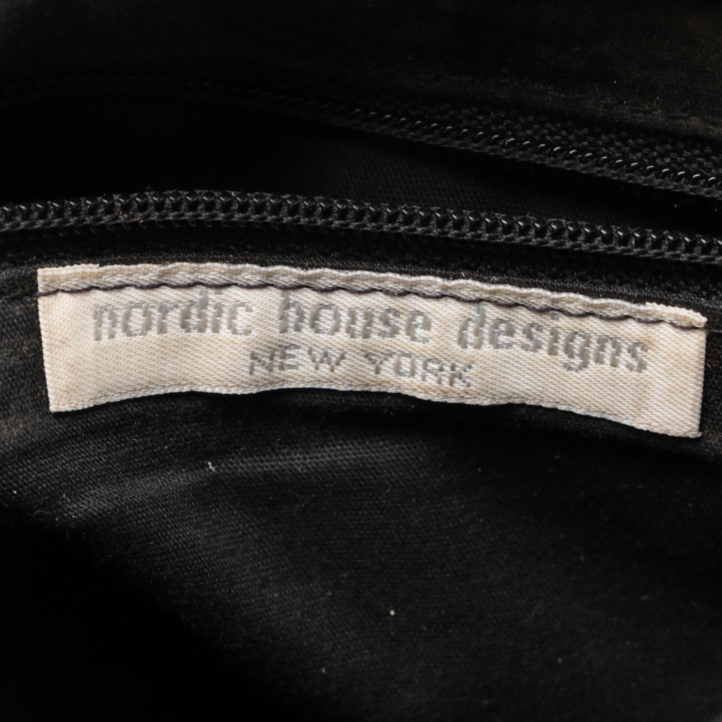 Nordic House Designs Vinyl and Fabric Shoulder Bags