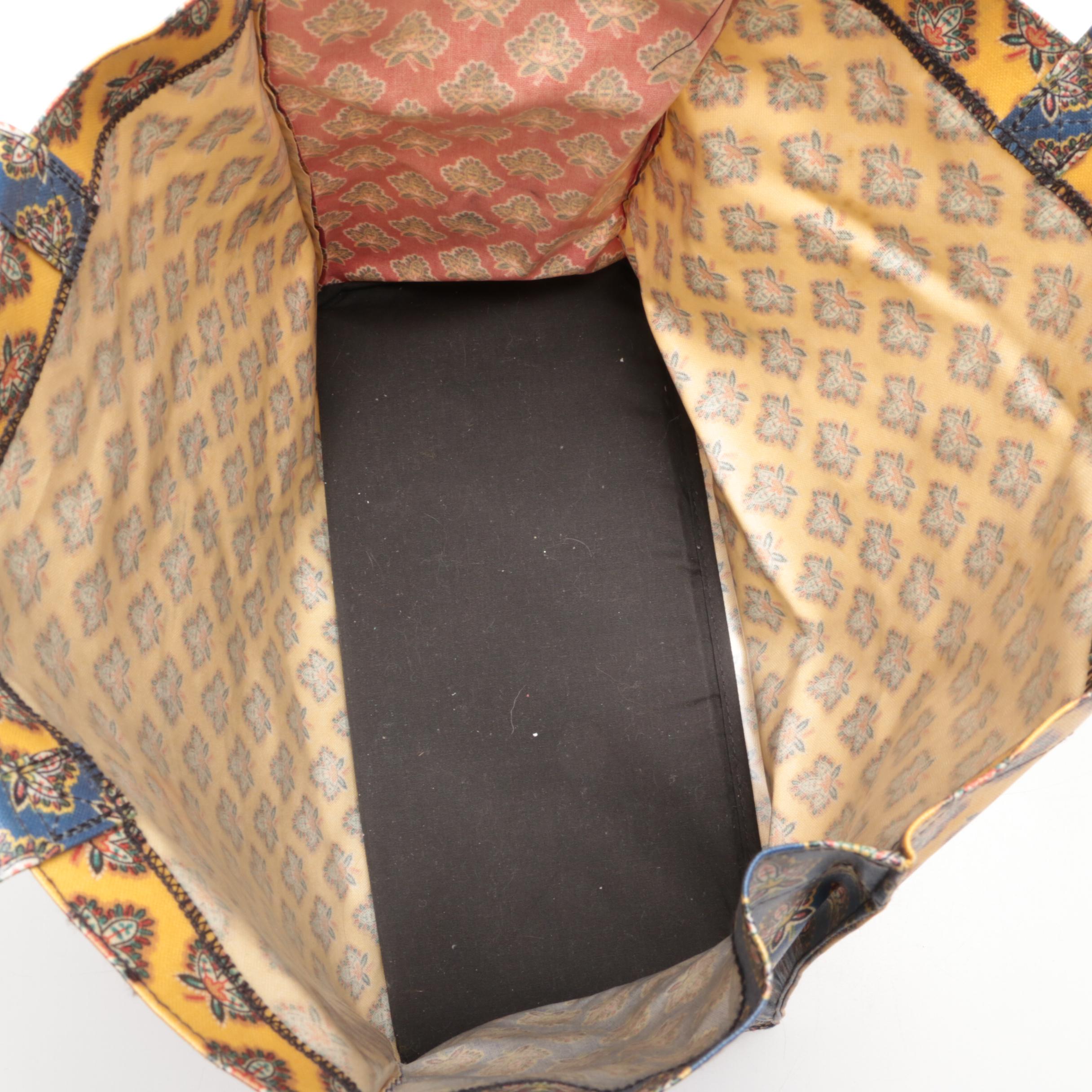 Nordic House Designs Vinyl and Fabric Shoulder Bags