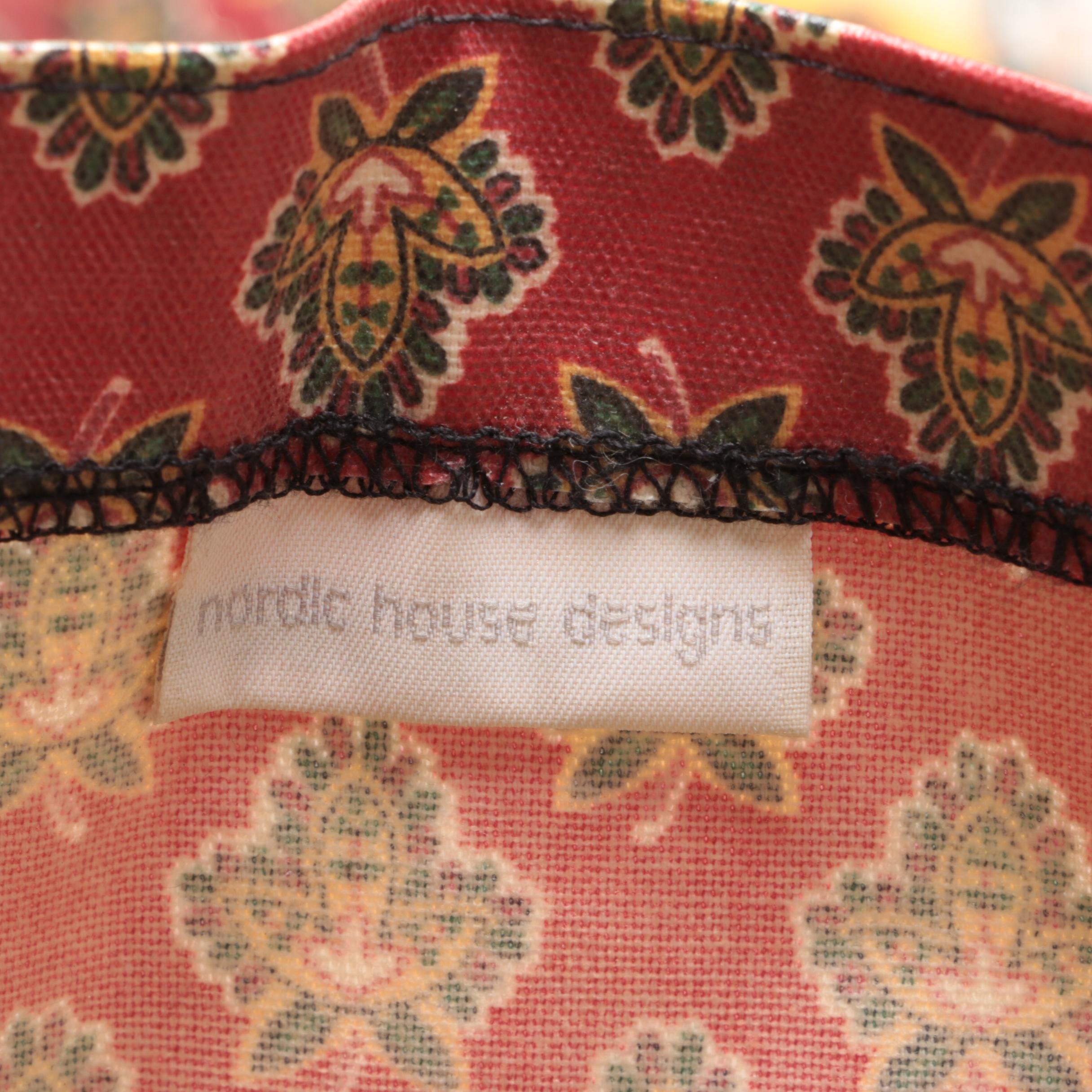 Nordic House Designs Vinyl and Fabric Shoulder Bags