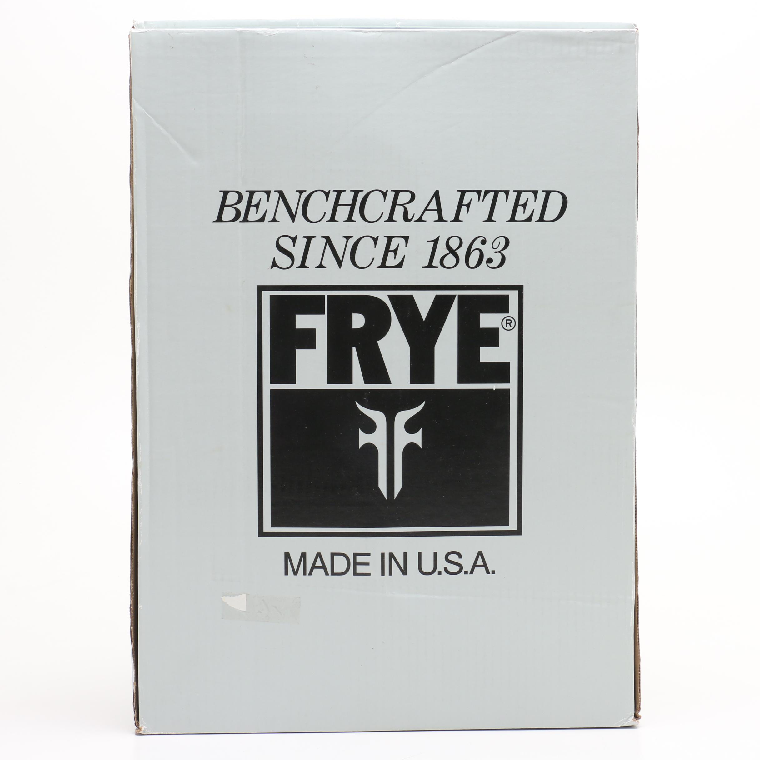 Frye Grey Leather Boots