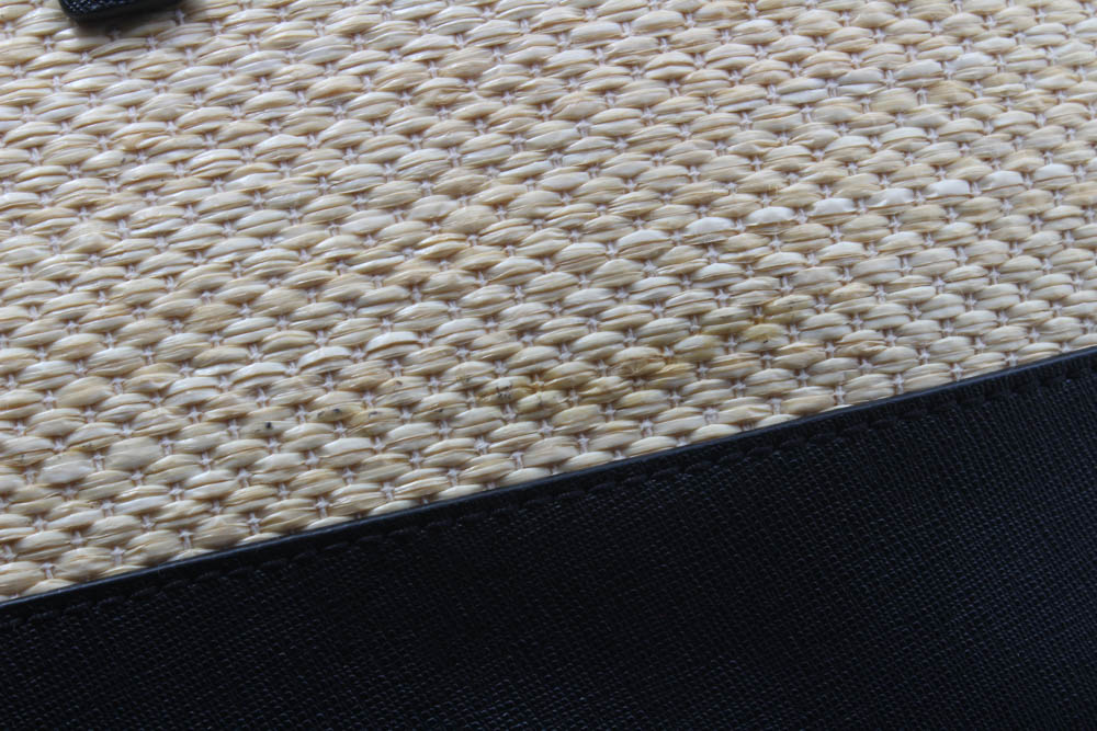 Kate Spade Cameron Street Straw Maise Satchel and Credit Card Pouch