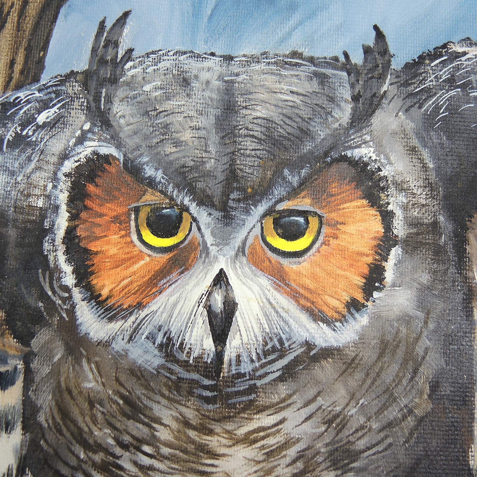 J. Wynn Acrylic Painting