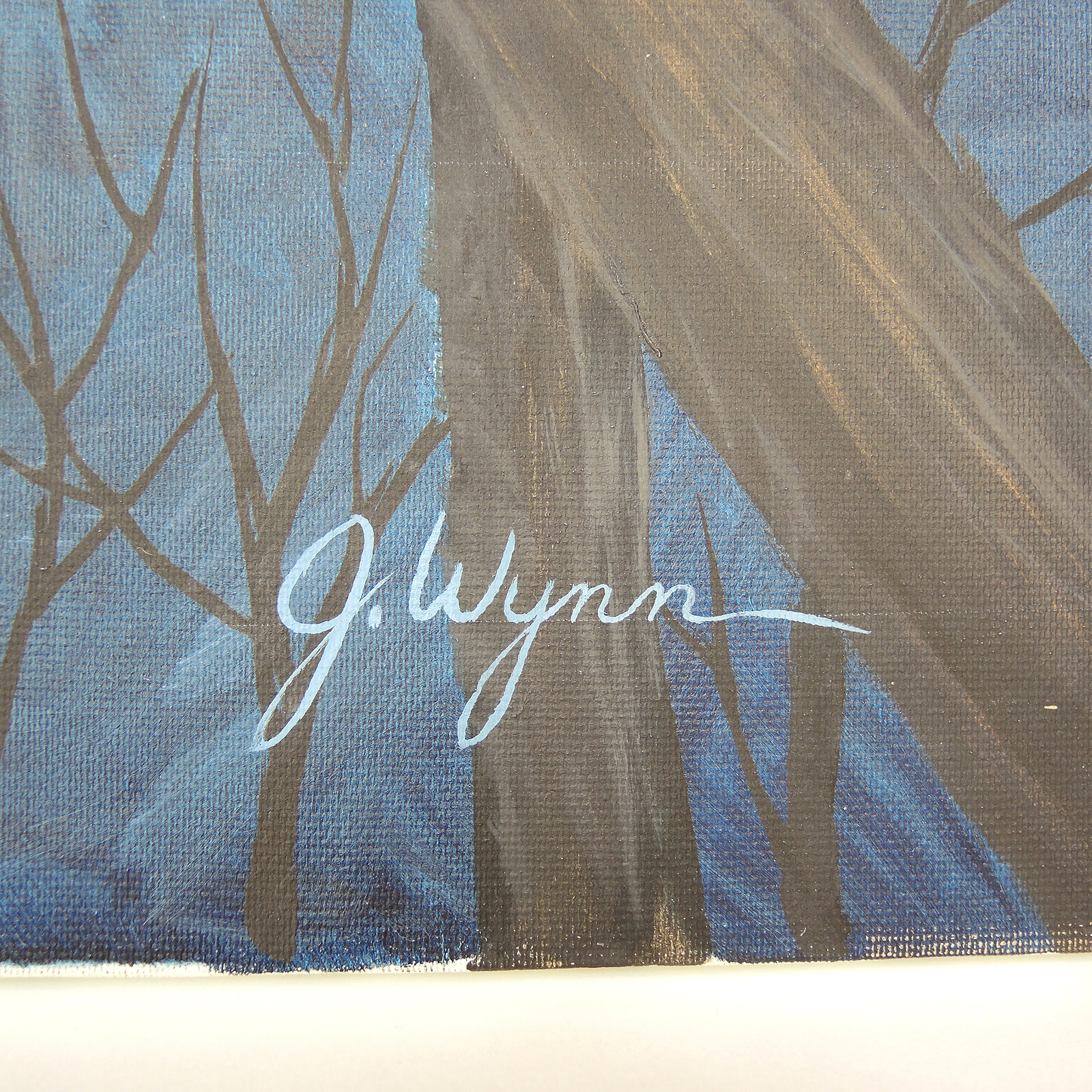 J. Wynn Acrylic Painting