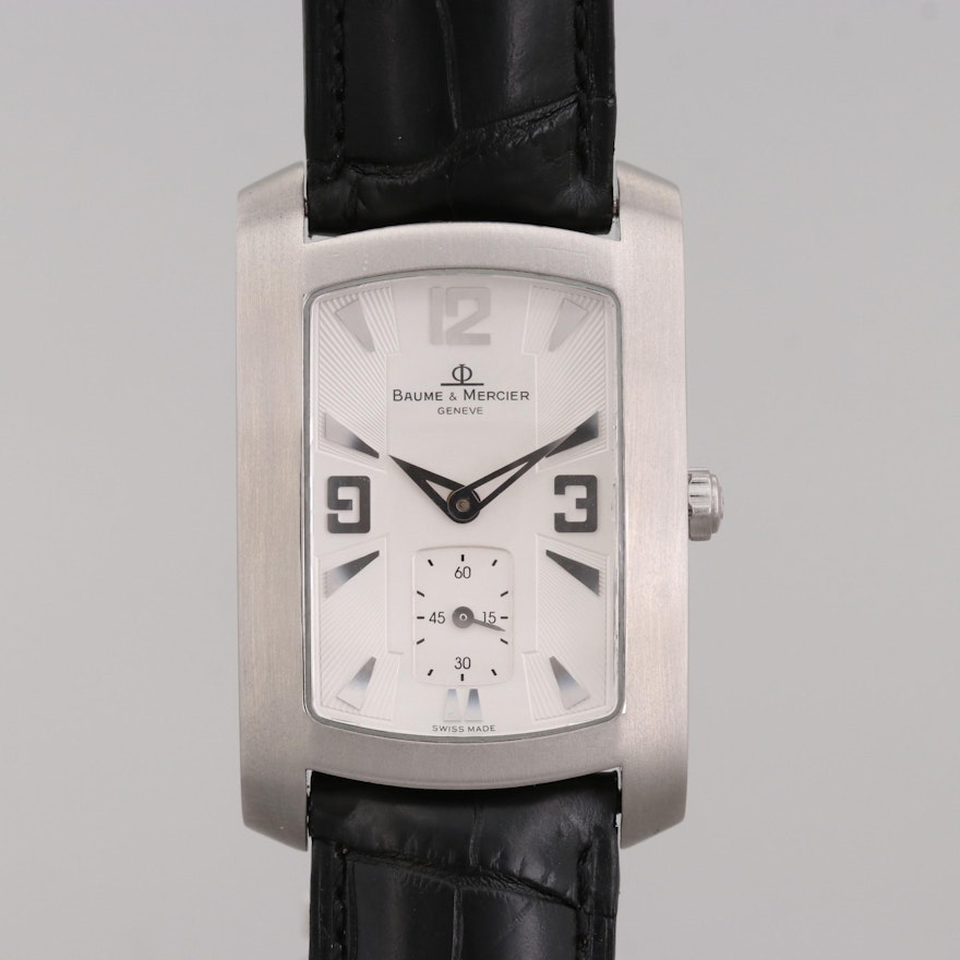 Baume & Mercier Hampton Milleis Stainless Steel Wristwatch