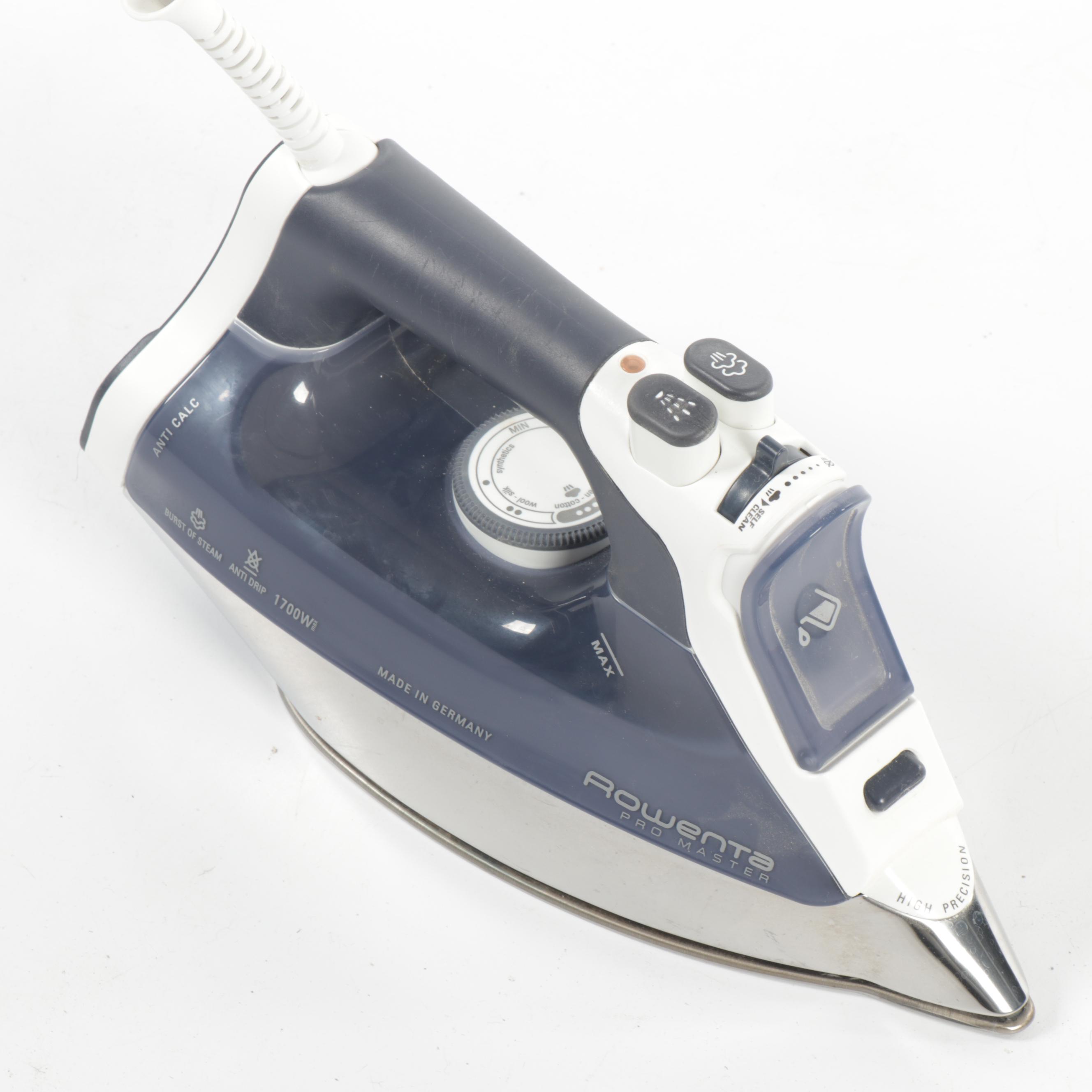 Tobi Portable Garment Steamer with Rowenta Pro Master Iron