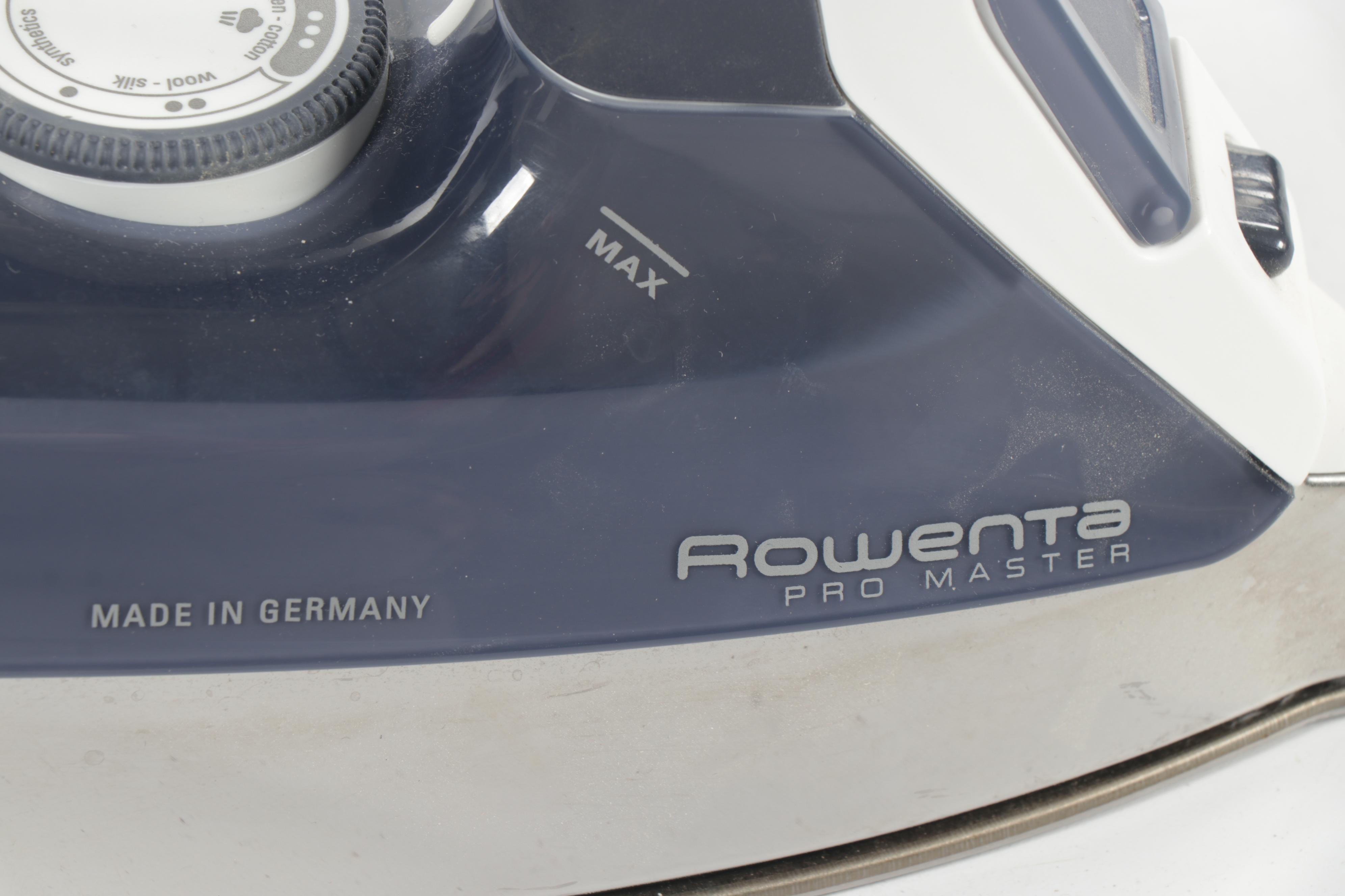 Tobi Portable Garment Steamer with Rowenta Pro Master Iron