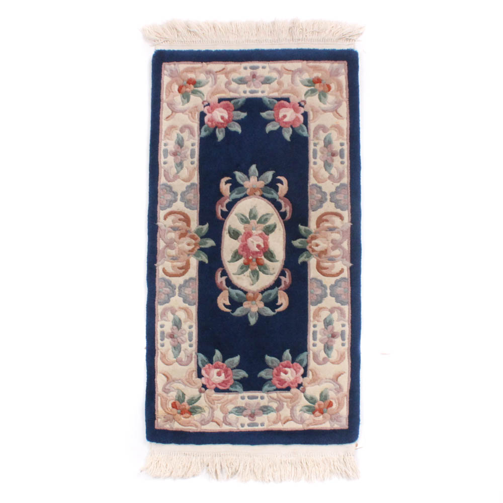 HandKnotted Chinese Aubusson Style Rug EBTH