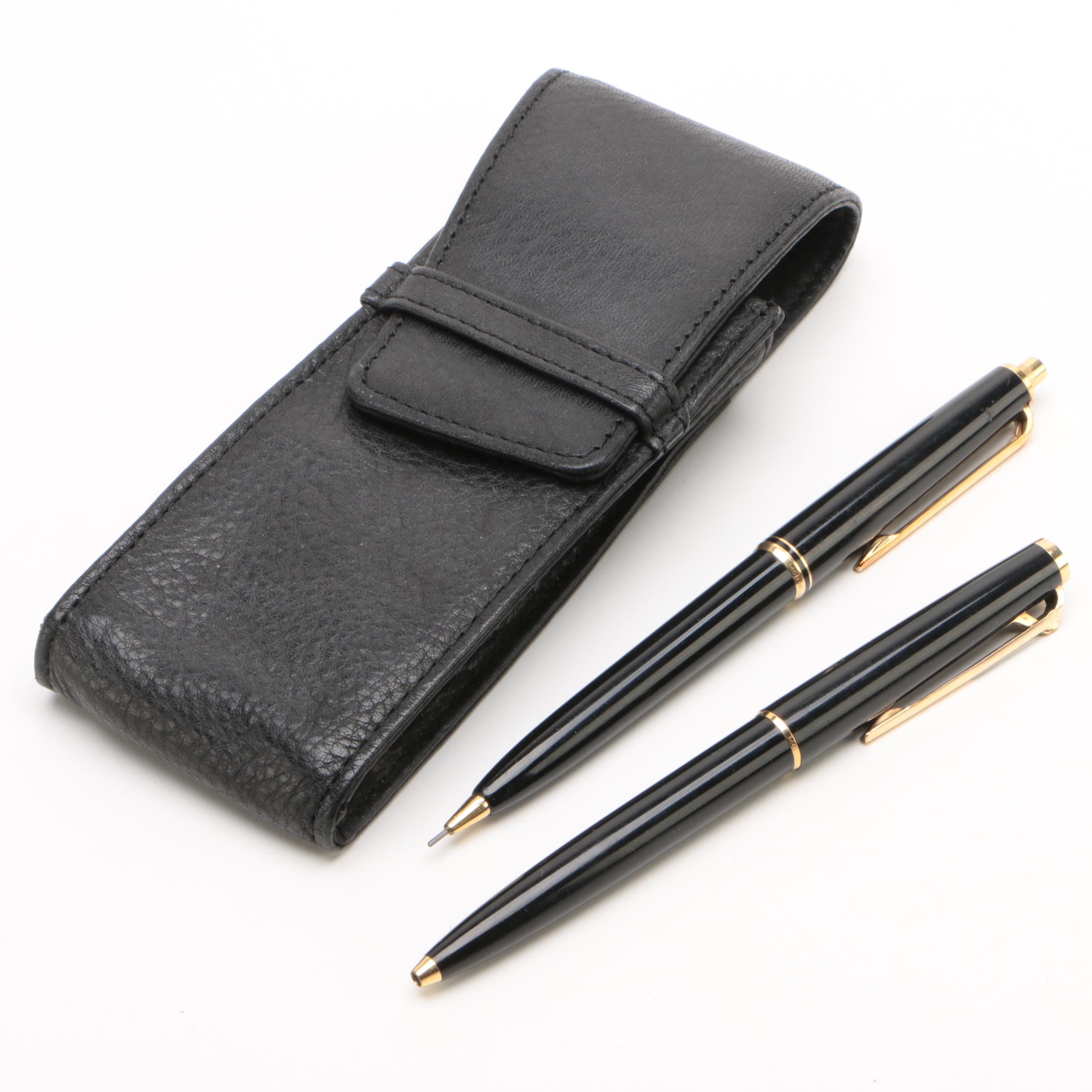 Montblanc 380 Ballpoint Pen and 251 Mechanical Pencil Set