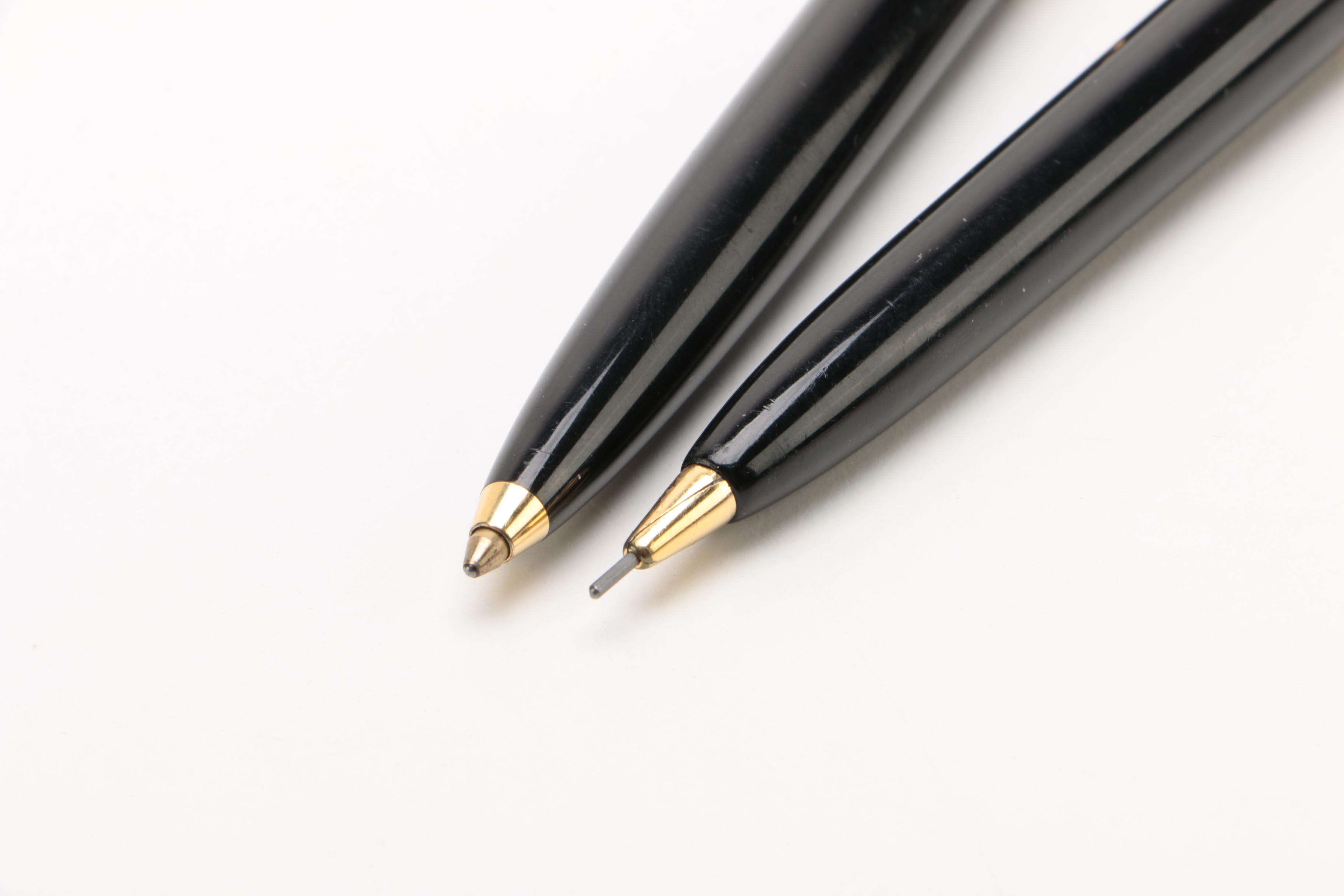Montblanc 380 Ballpoint Pen and 251 Mechanical Pencil Set