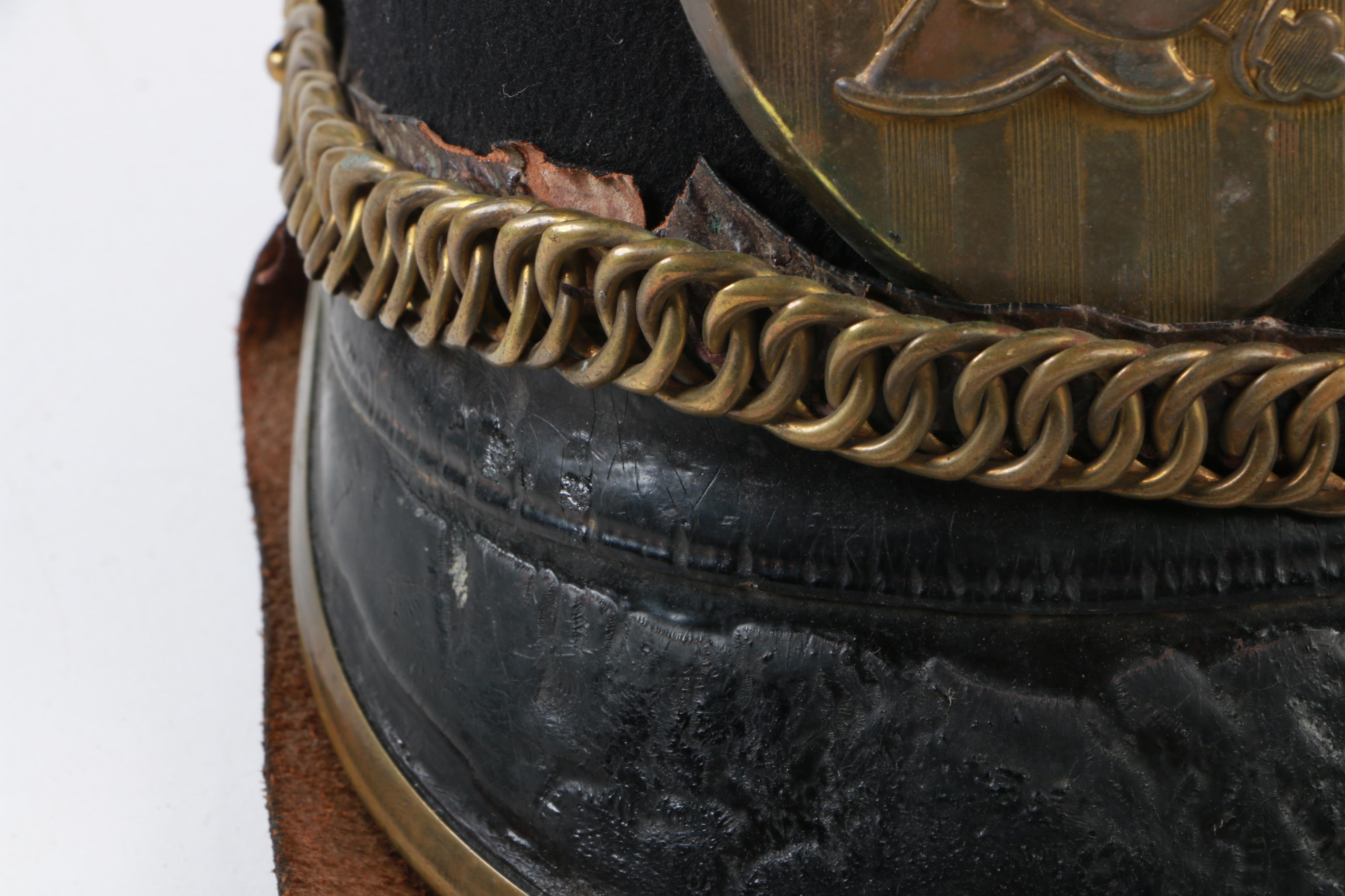 West Point USMA Cadet Shako Parade Hat and US Army Service Cap