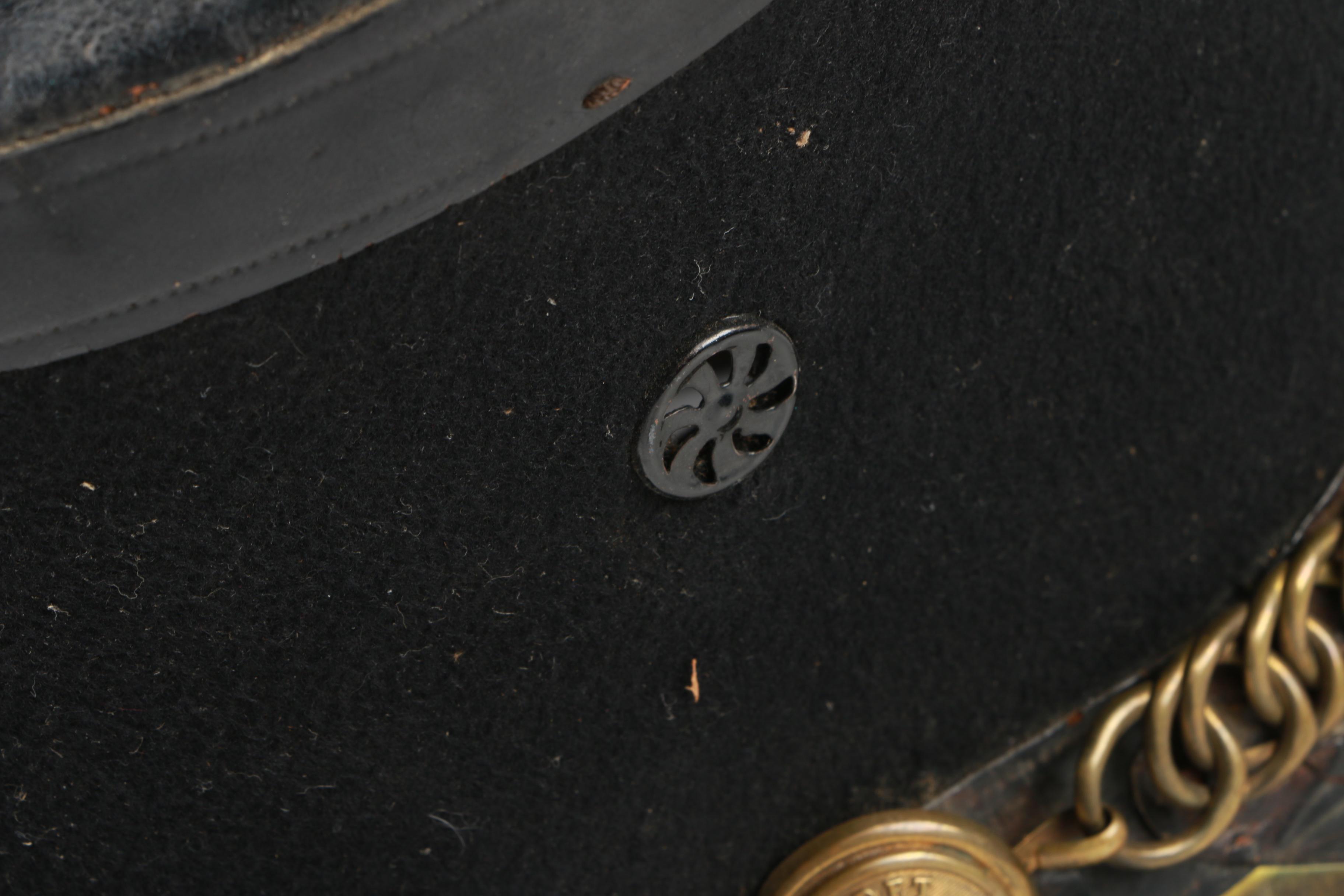 West Point USMA Cadet Shako Parade Hat and US Army Service Cap