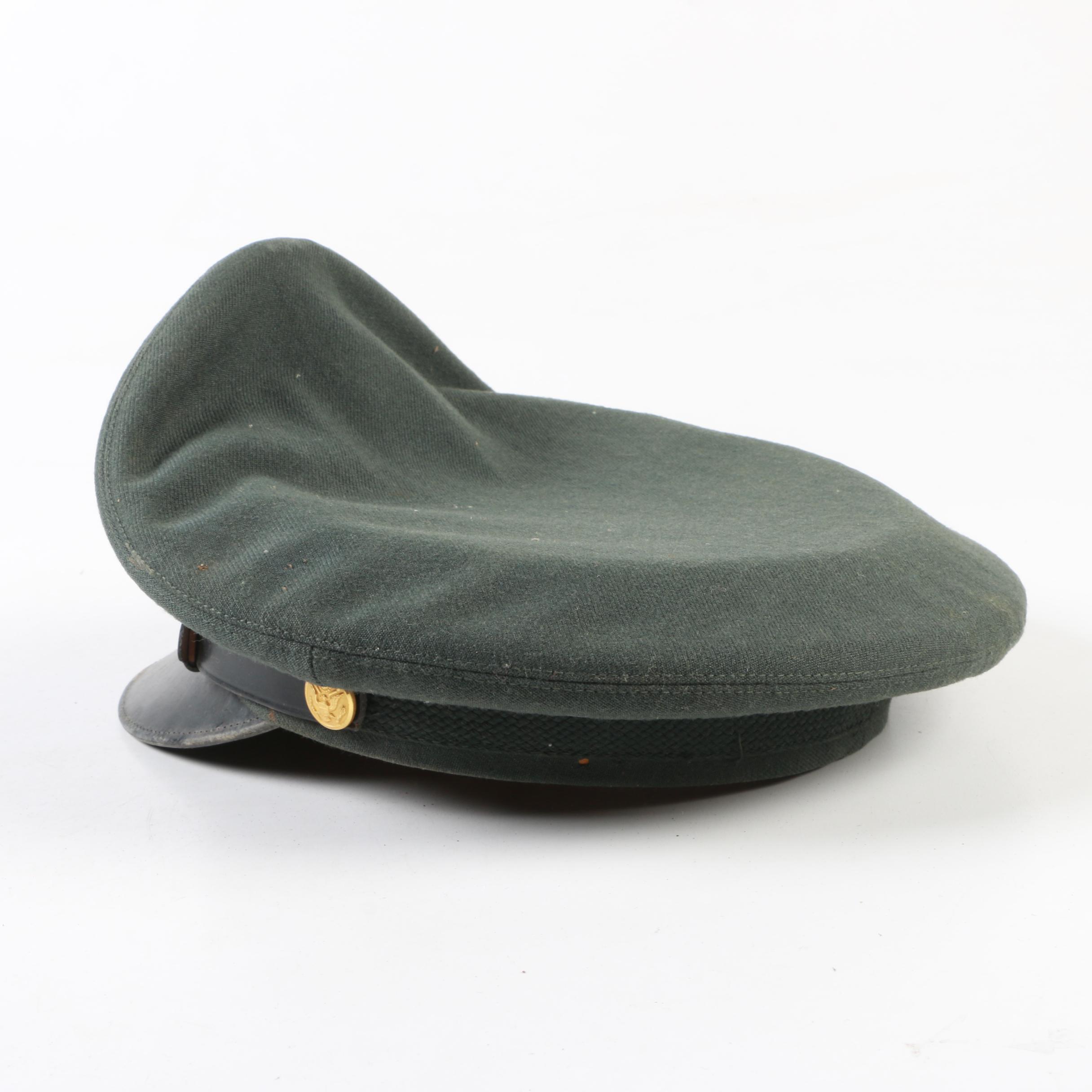 West Point USMA Cadet Shako Parade Hat and US Army Service Cap