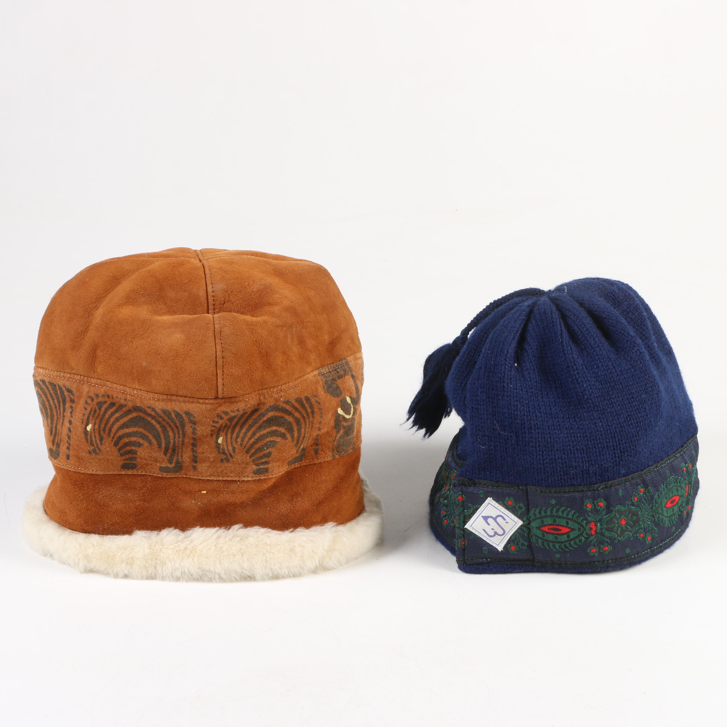 Boinas Elósegui Beret, Shearling and Merkley Hats with  S. Rauh & Co. Spats