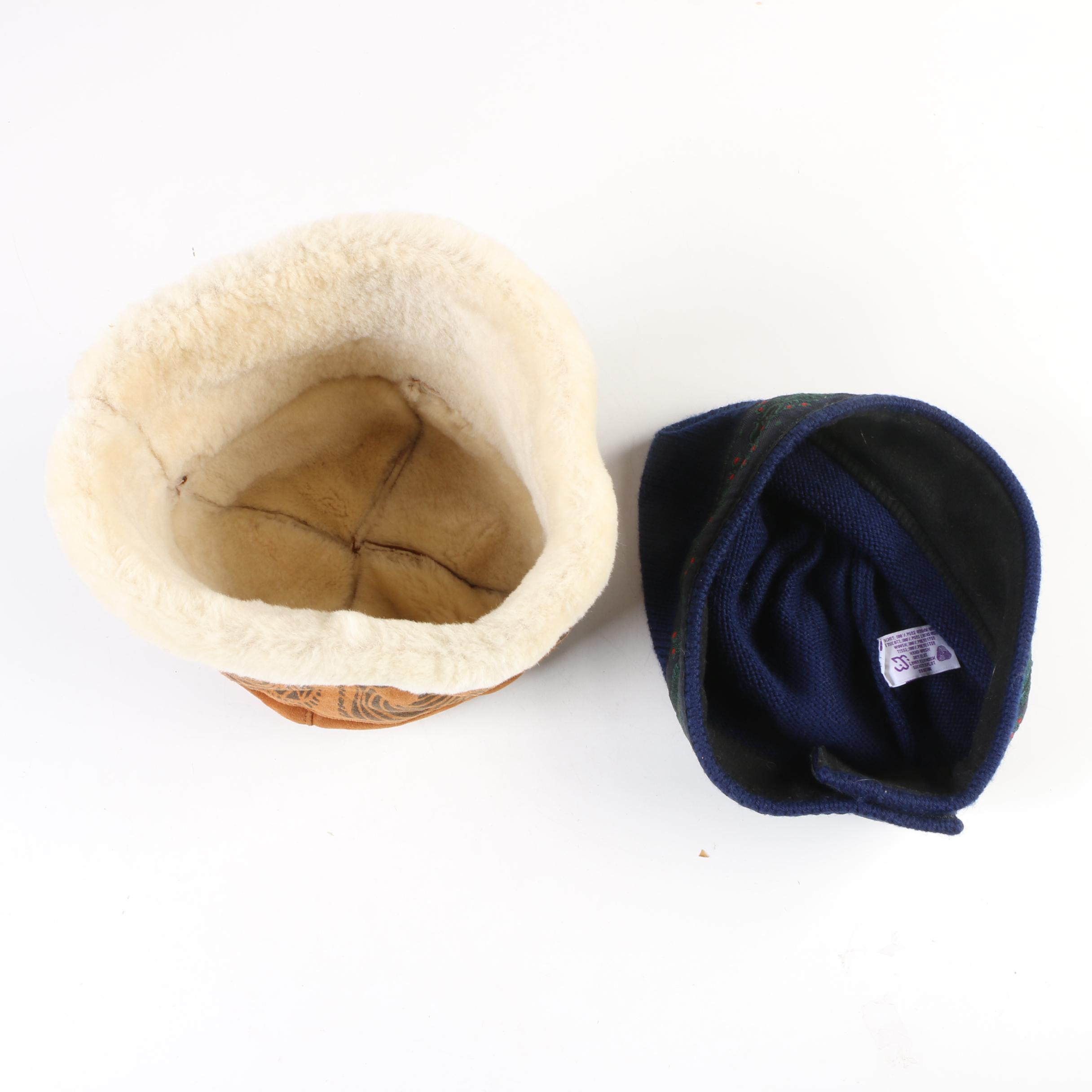Boinas Elósegui Beret, Shearling and Merkley Hats with  S. Rauh & Co. Spats