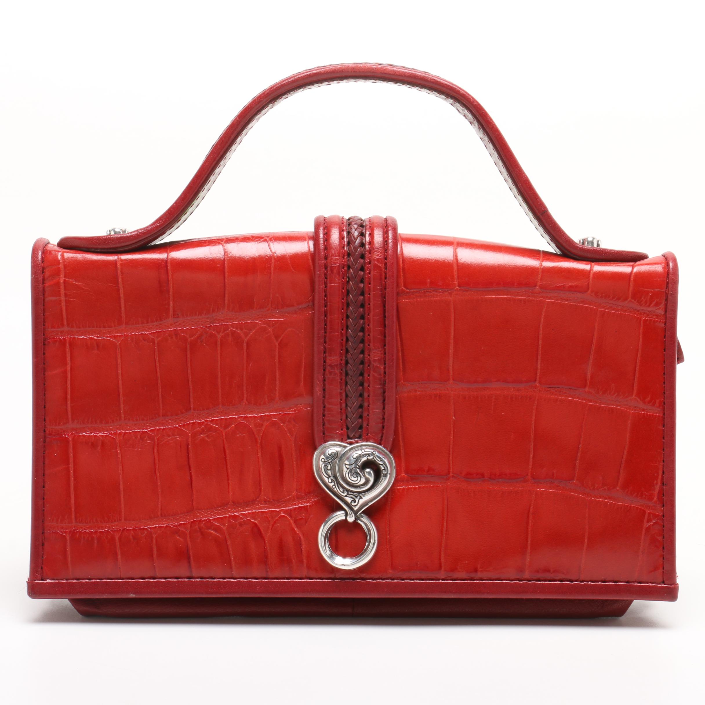 Coach Park Signature Duffle Hobo and Brighton Embossed Leather Wallet