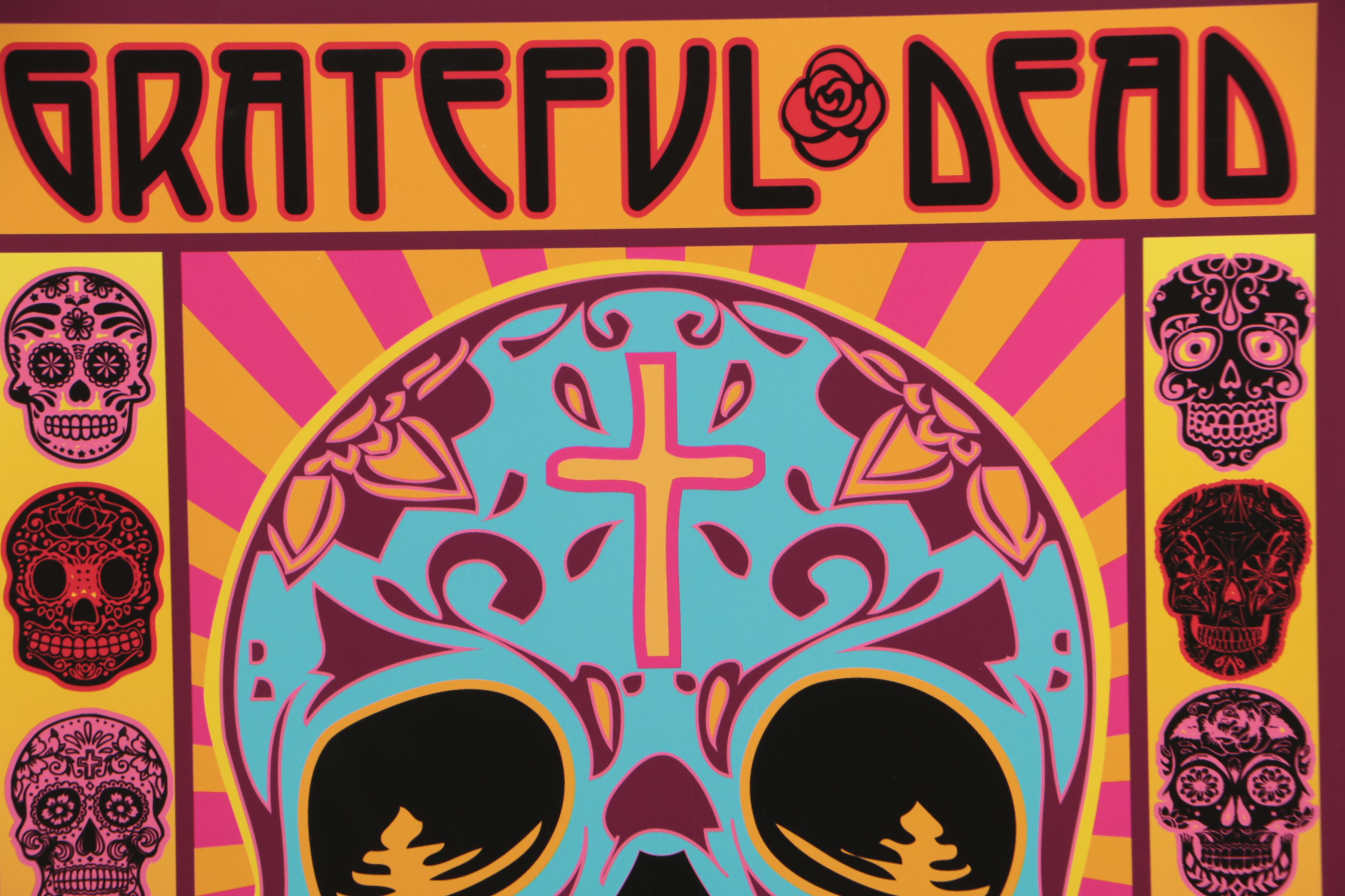 David Edward Byrd Giclée "Grateful Dead Fare Thee Well 50 Years - 1965-2015"