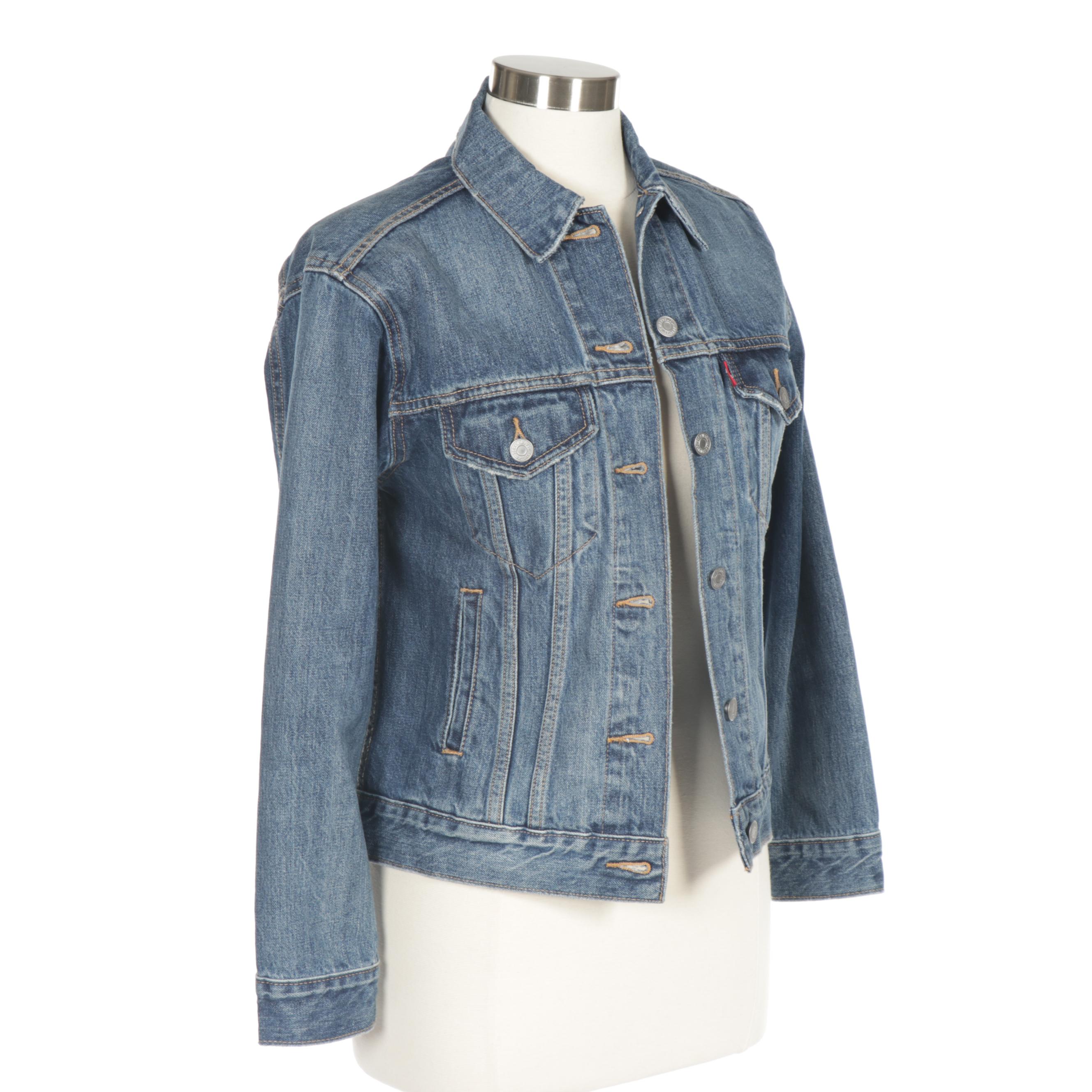 Women's Levi's Fleece-Lined Wool and Denim Jackets