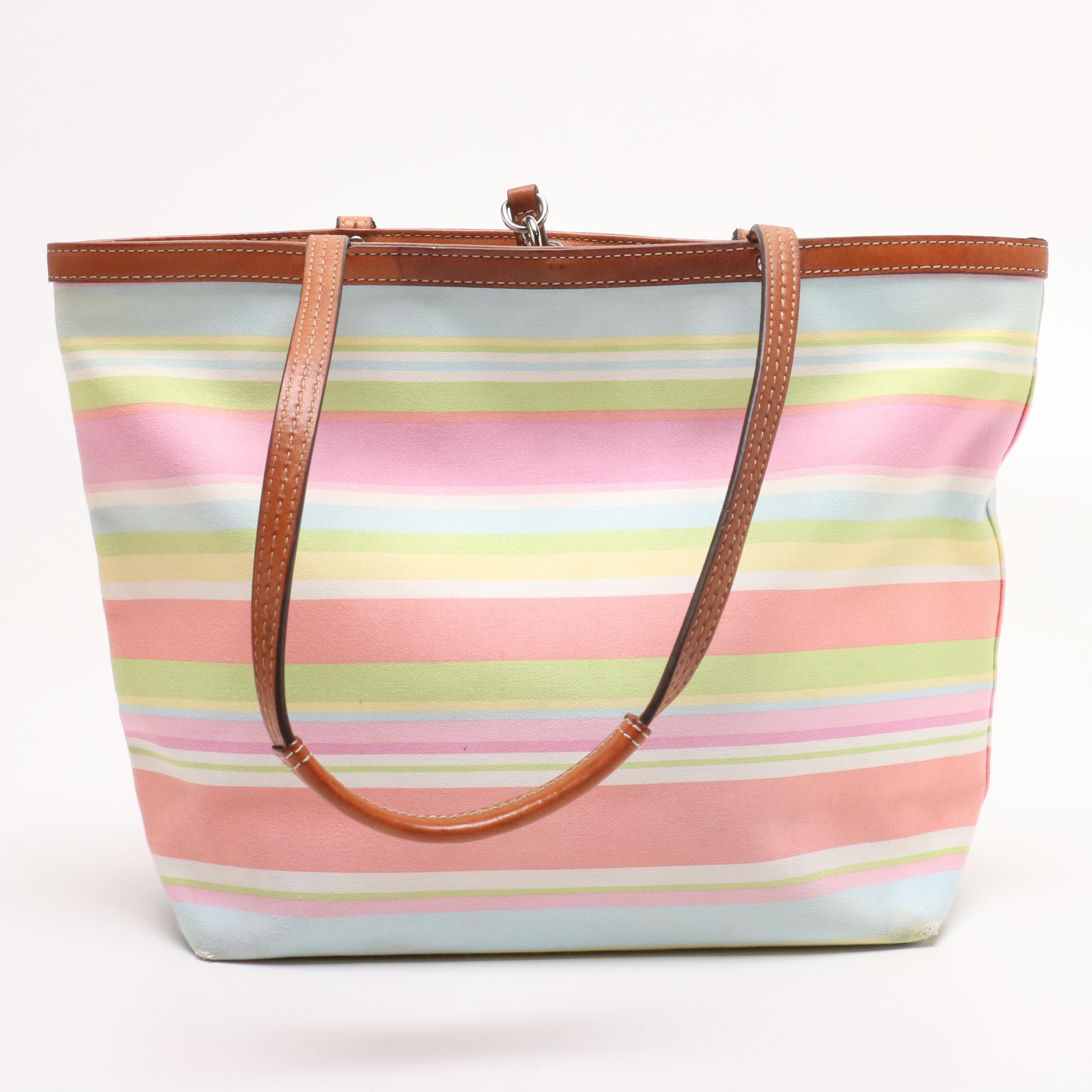 Coach Canvas and Leather Totes and Shoulder Bags