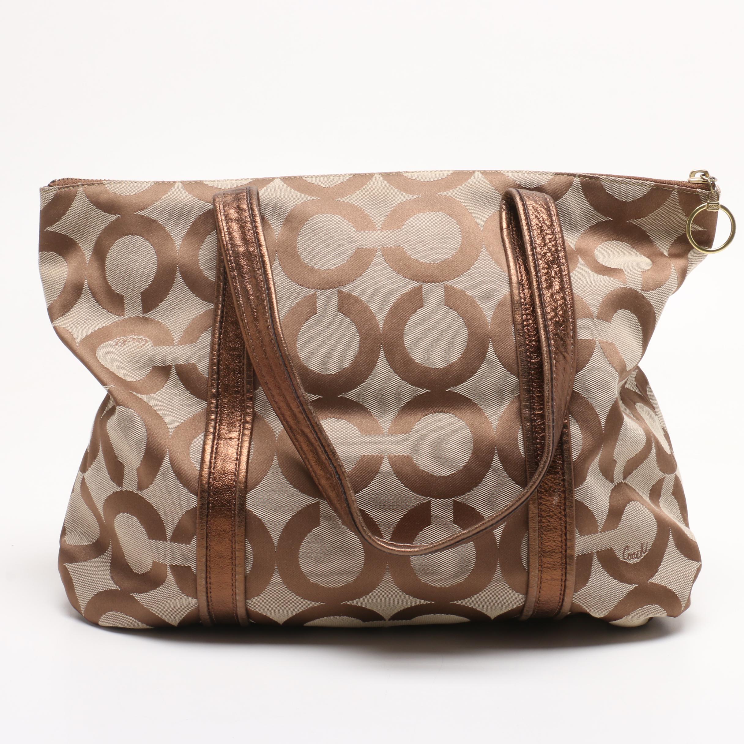 Coach Canvas and Leather Totes and Shoulder Bags