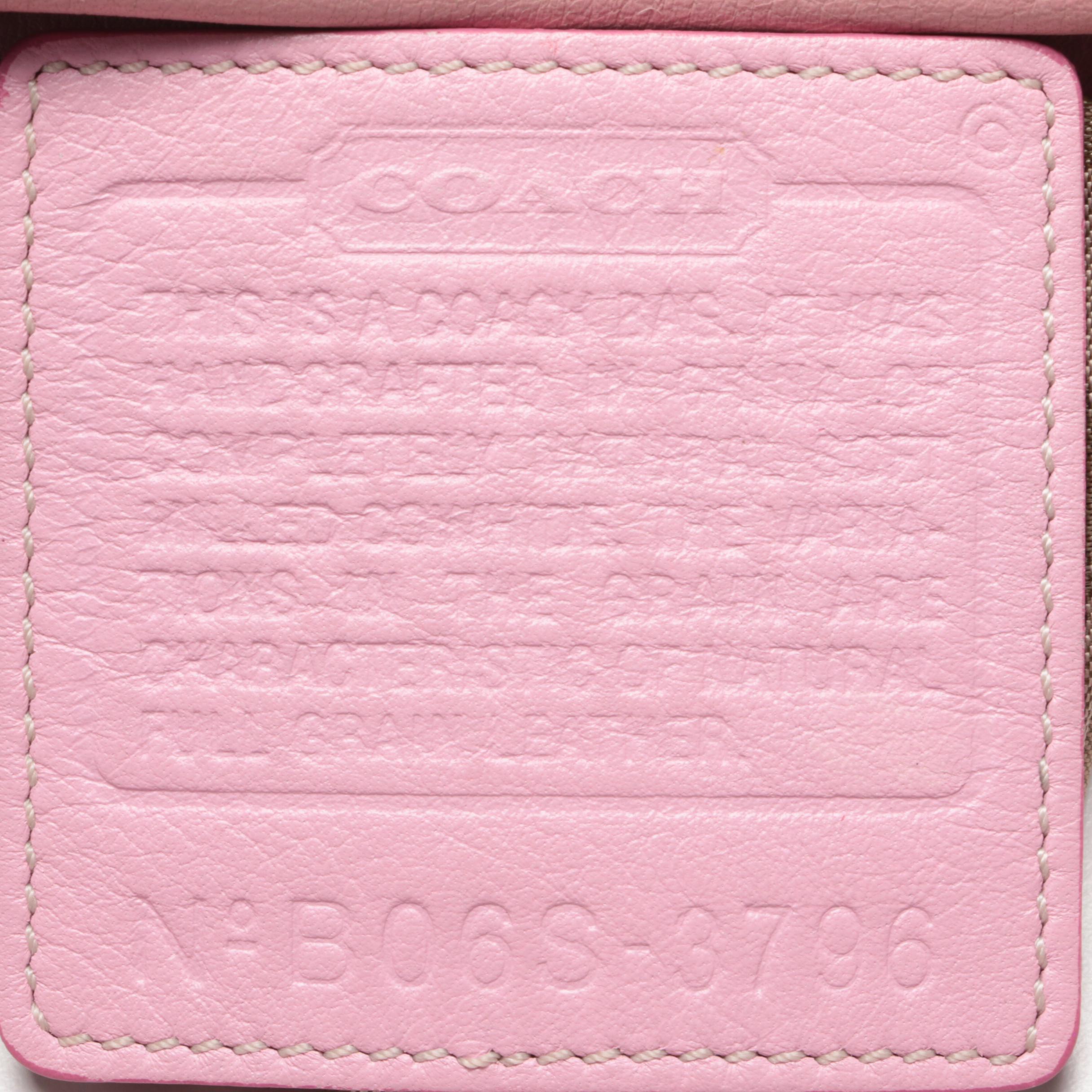 Coach Poppy Tartan Canvas Shoulder Bag, Leather Crossbody and Spectator Tote