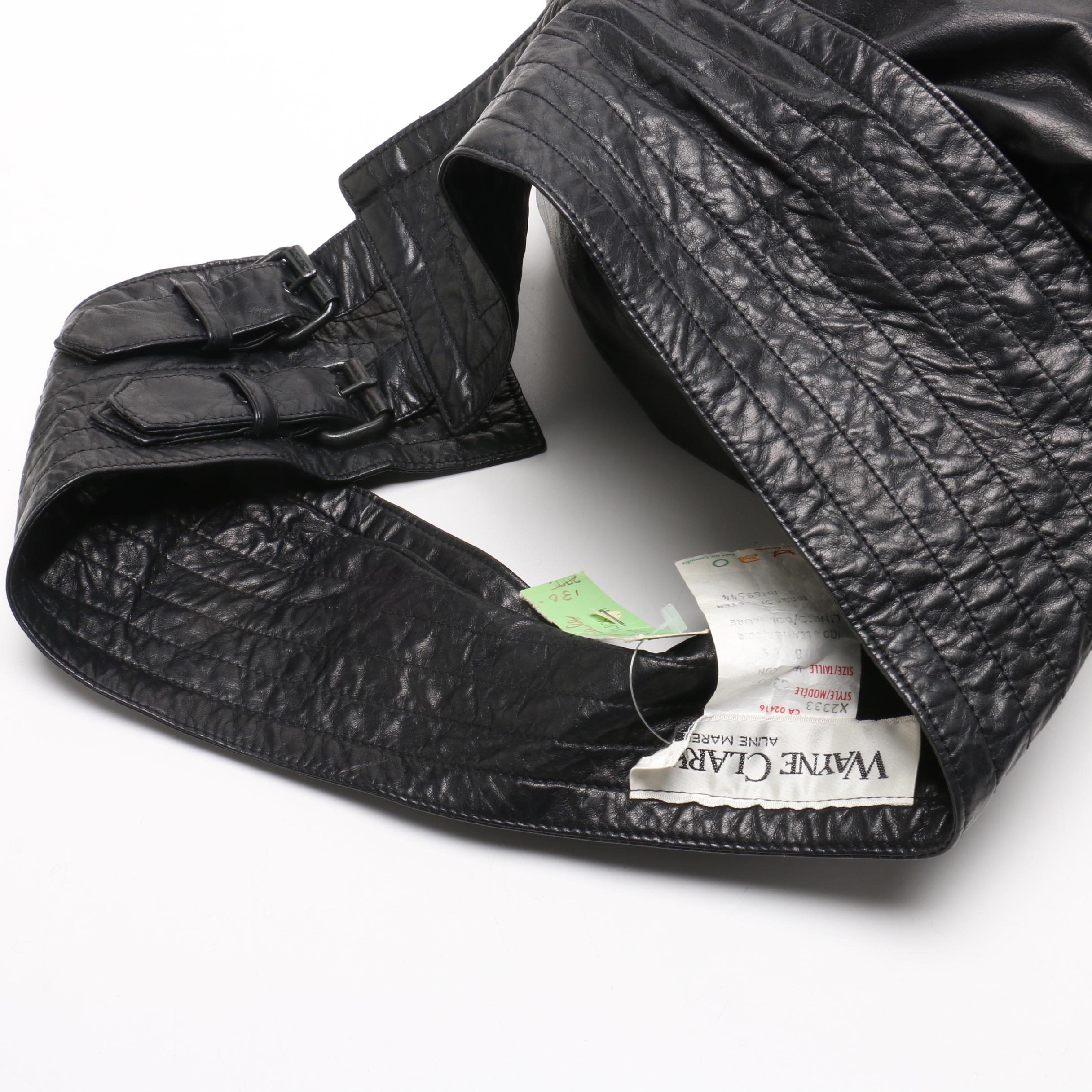 Wayne Clark Designed For Aline Marelle and Lisette New York Leather Belt Purses