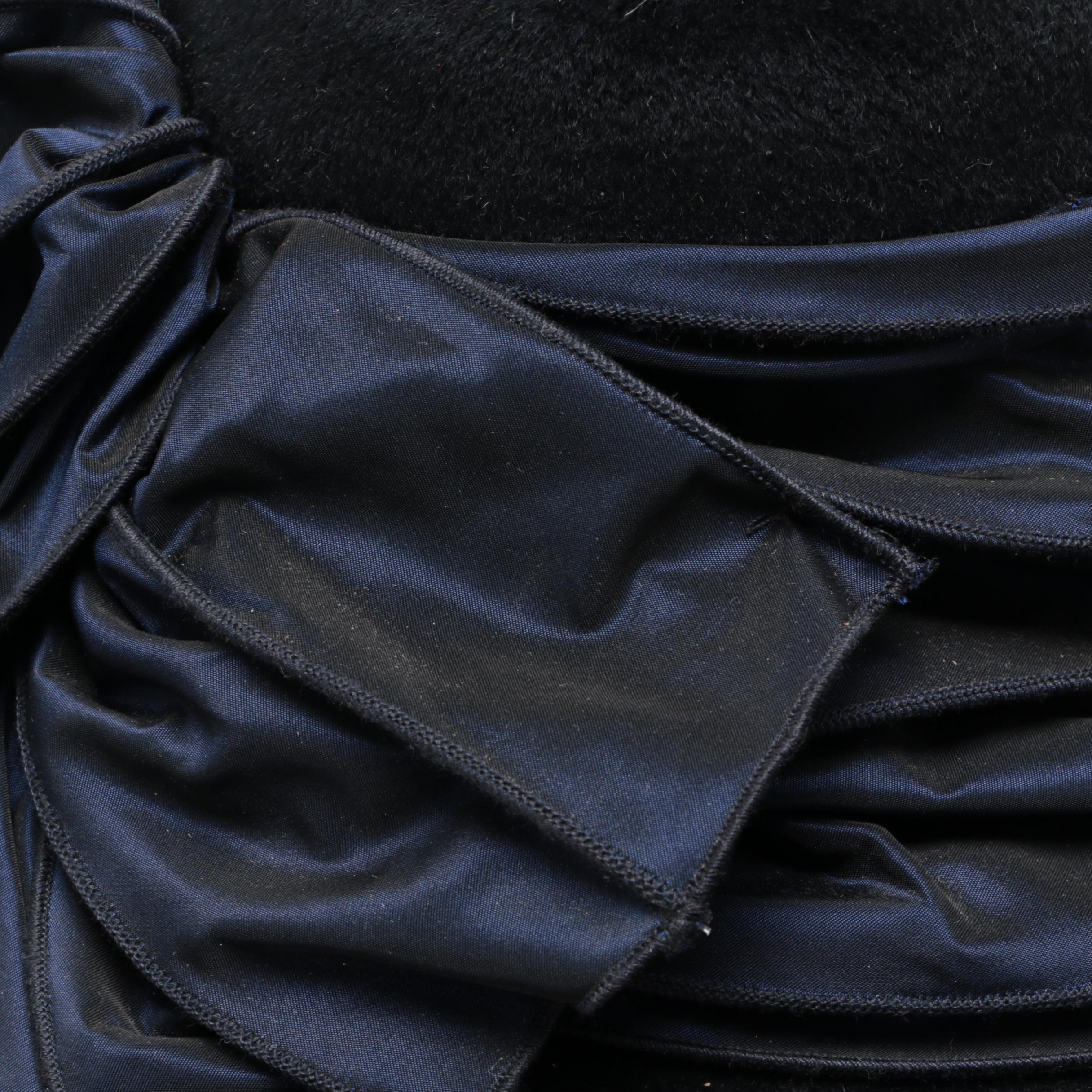 Angiolo Frasconi and Ruth Kropveld Rabbit and Wool Felt Derby Hats