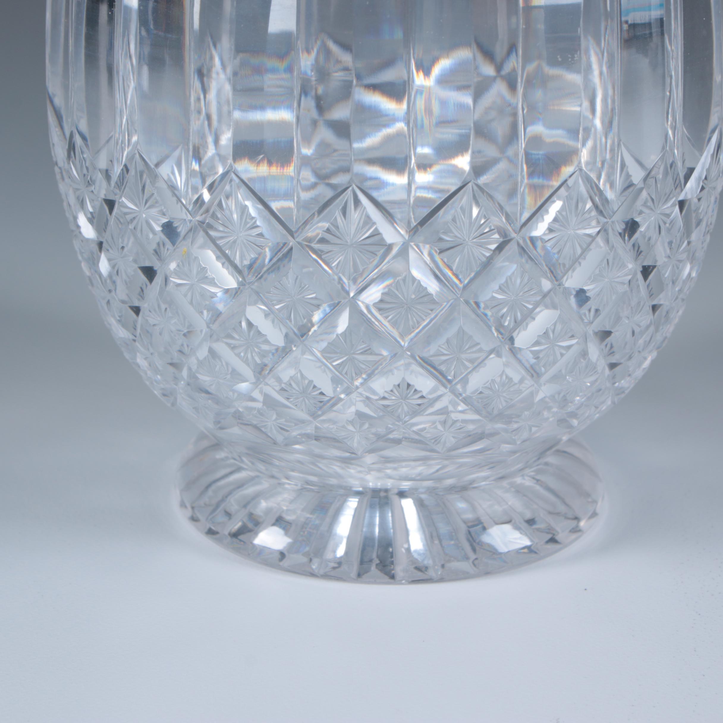 Cut Crystal Decanter Attributed to Libbey