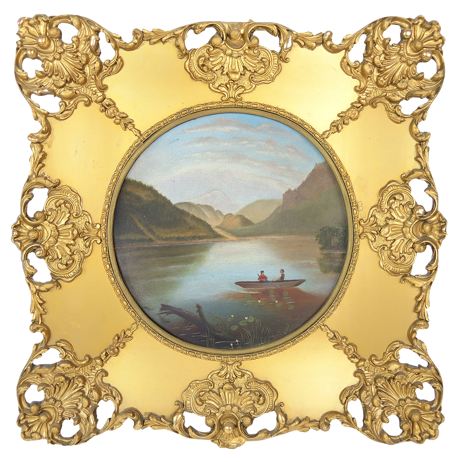 Joseph Horne Decorative Paper-Mache Wall Plate