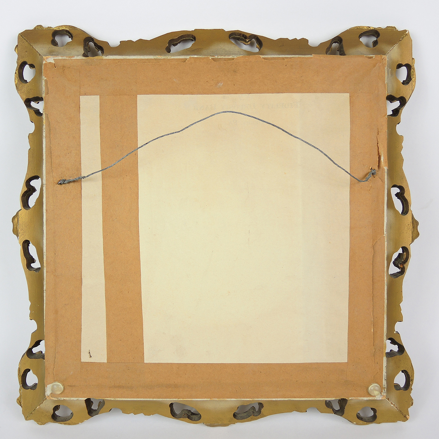 Joseph Horne Decorative Paper-Mache Wall Plate