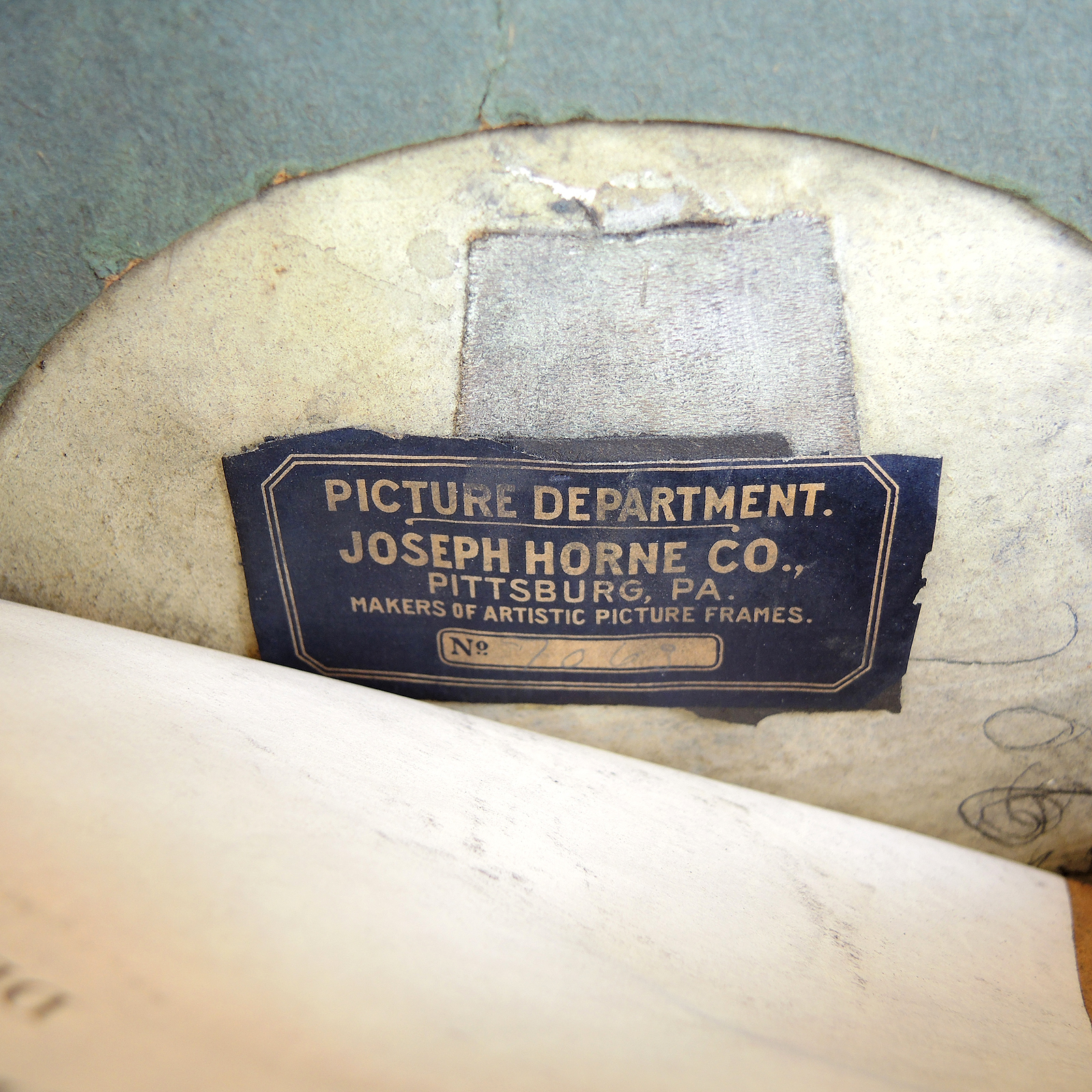 Joseph Horne Decorative Paper-Mache Wall Plate