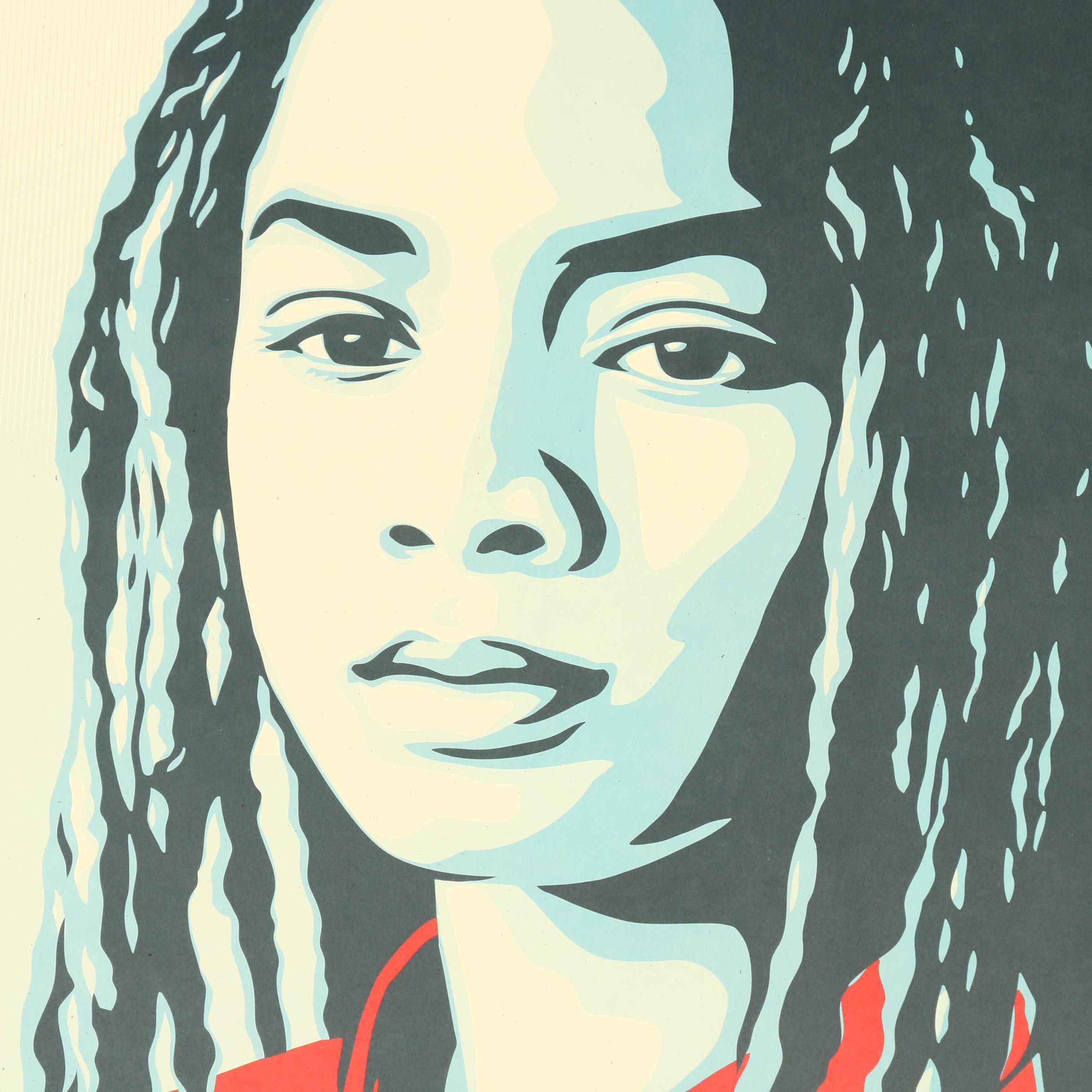 Shepard Fairey Offset Print "We the People: Protect Each Other"