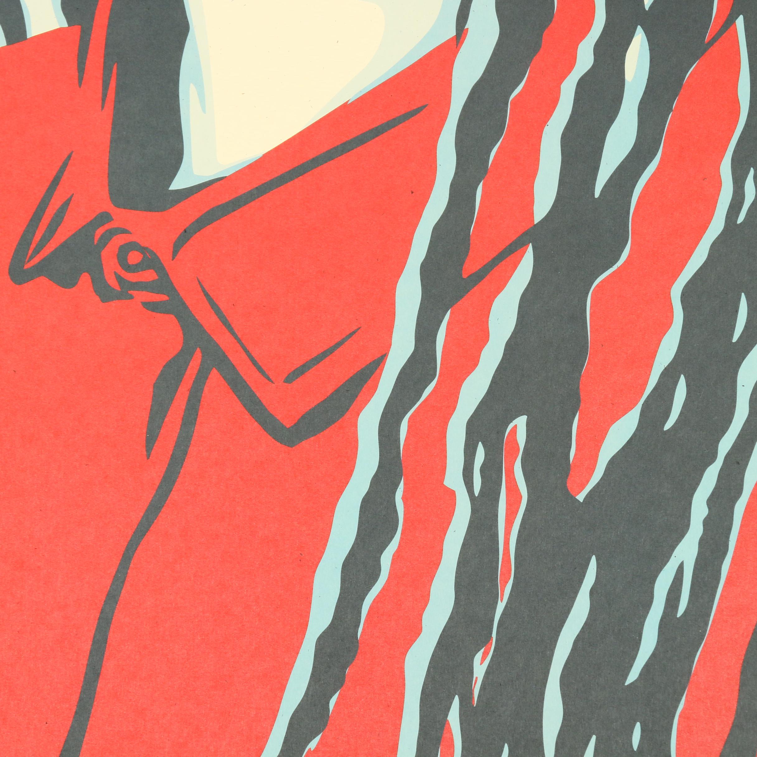 Shepard Fairey Offset Print "We the People: Protect Each Other"