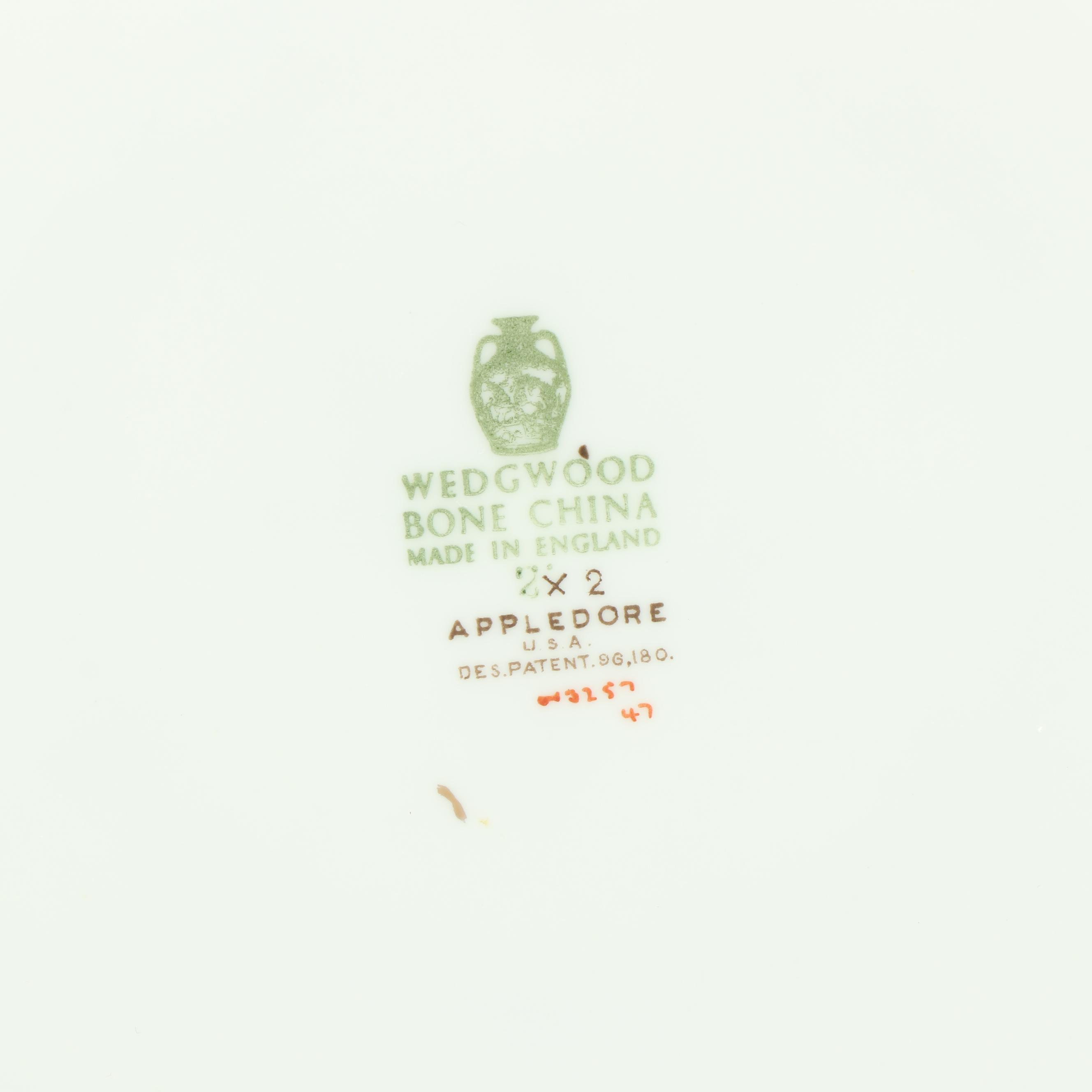 Wedgwood "Appledore" Bone China Serveware