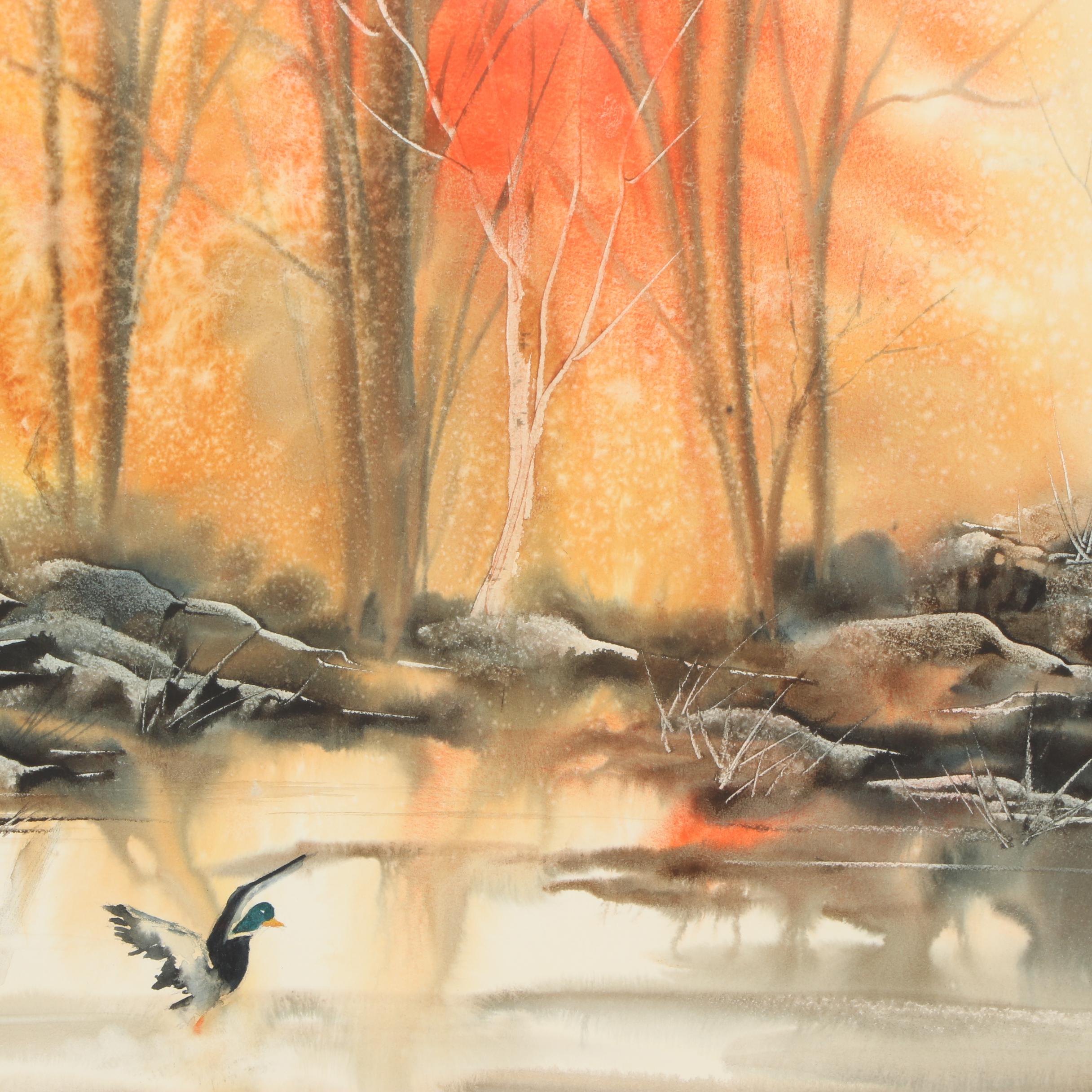 Sandy Ezell Watercolor Painting