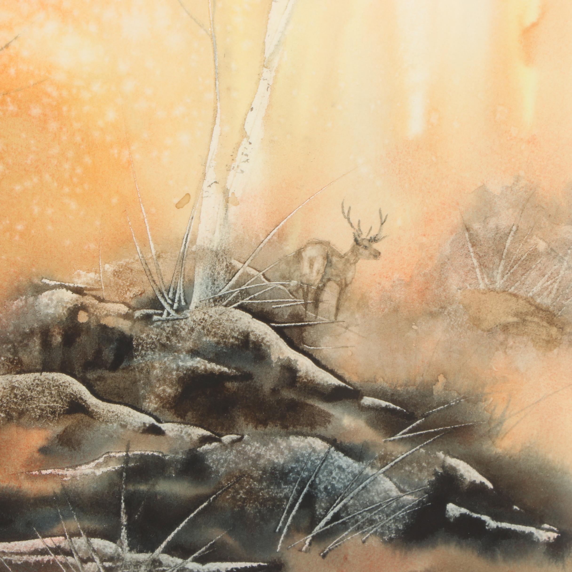 Sandy Ezell Watercolor Painting