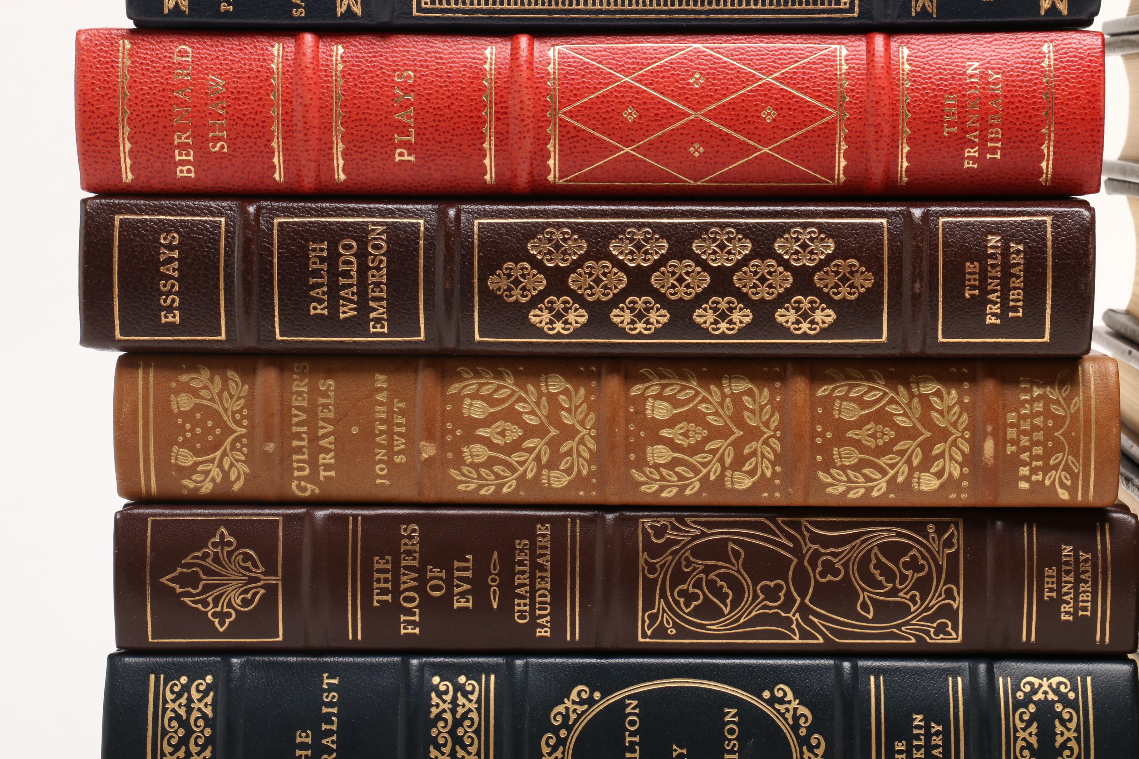 Franklin Library Leather Bound Books