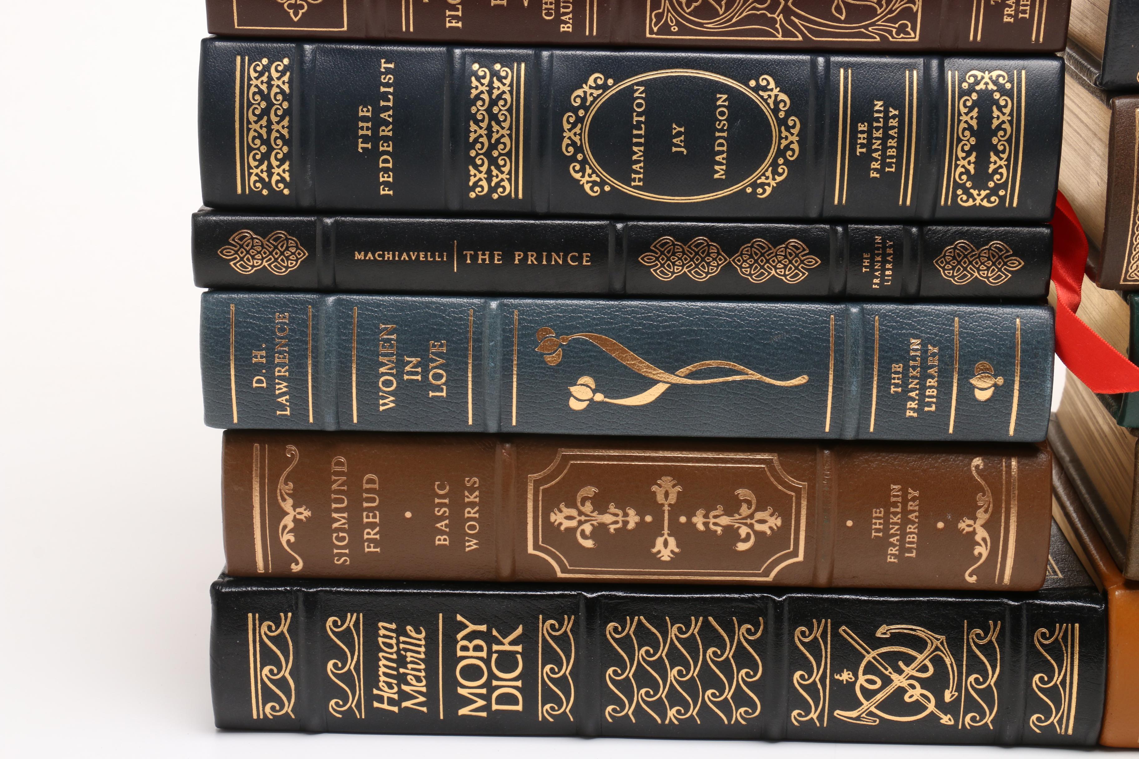 Franklin Library Leather Bound Books