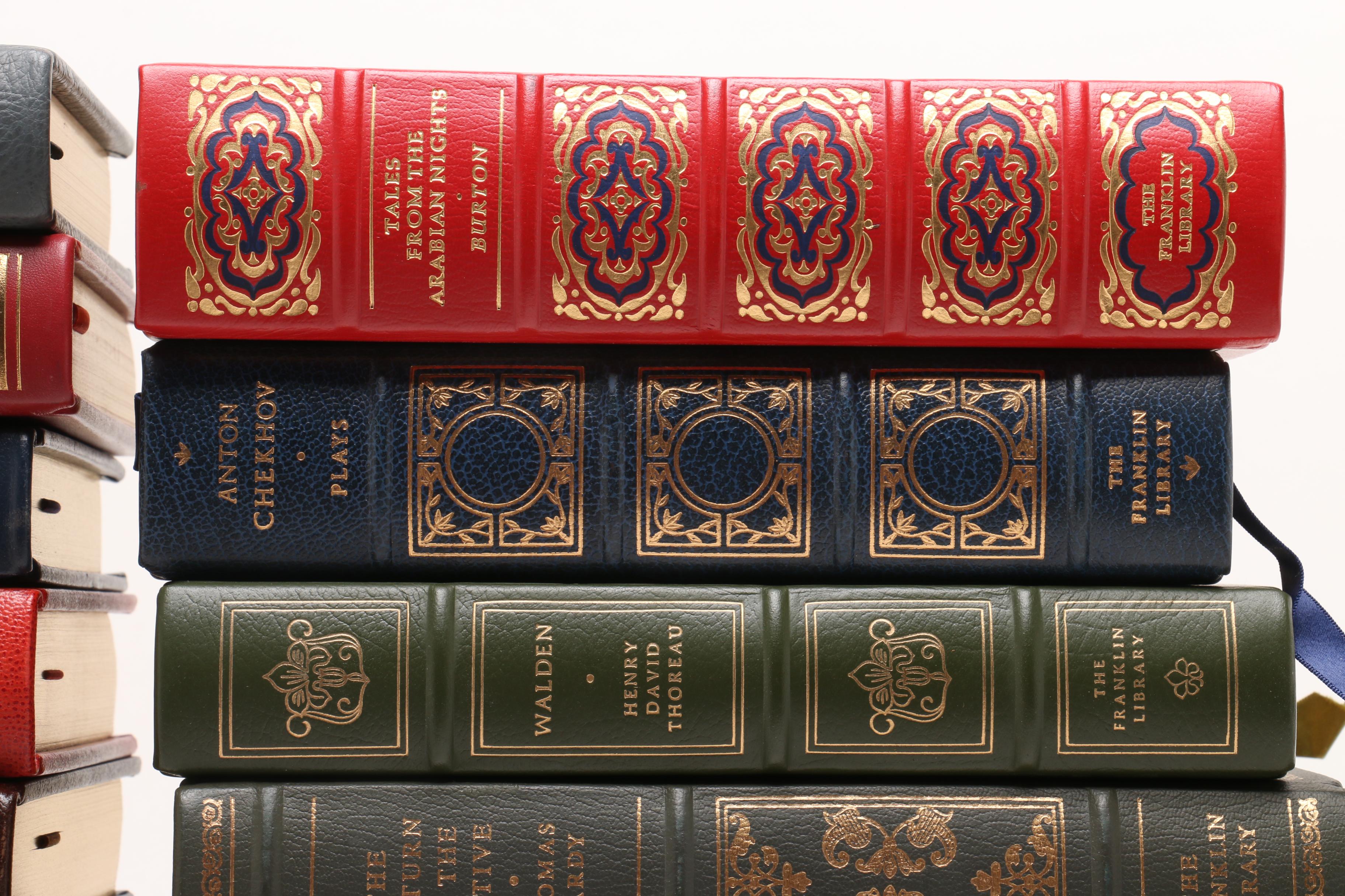 Franklin Library Leather Bound Books