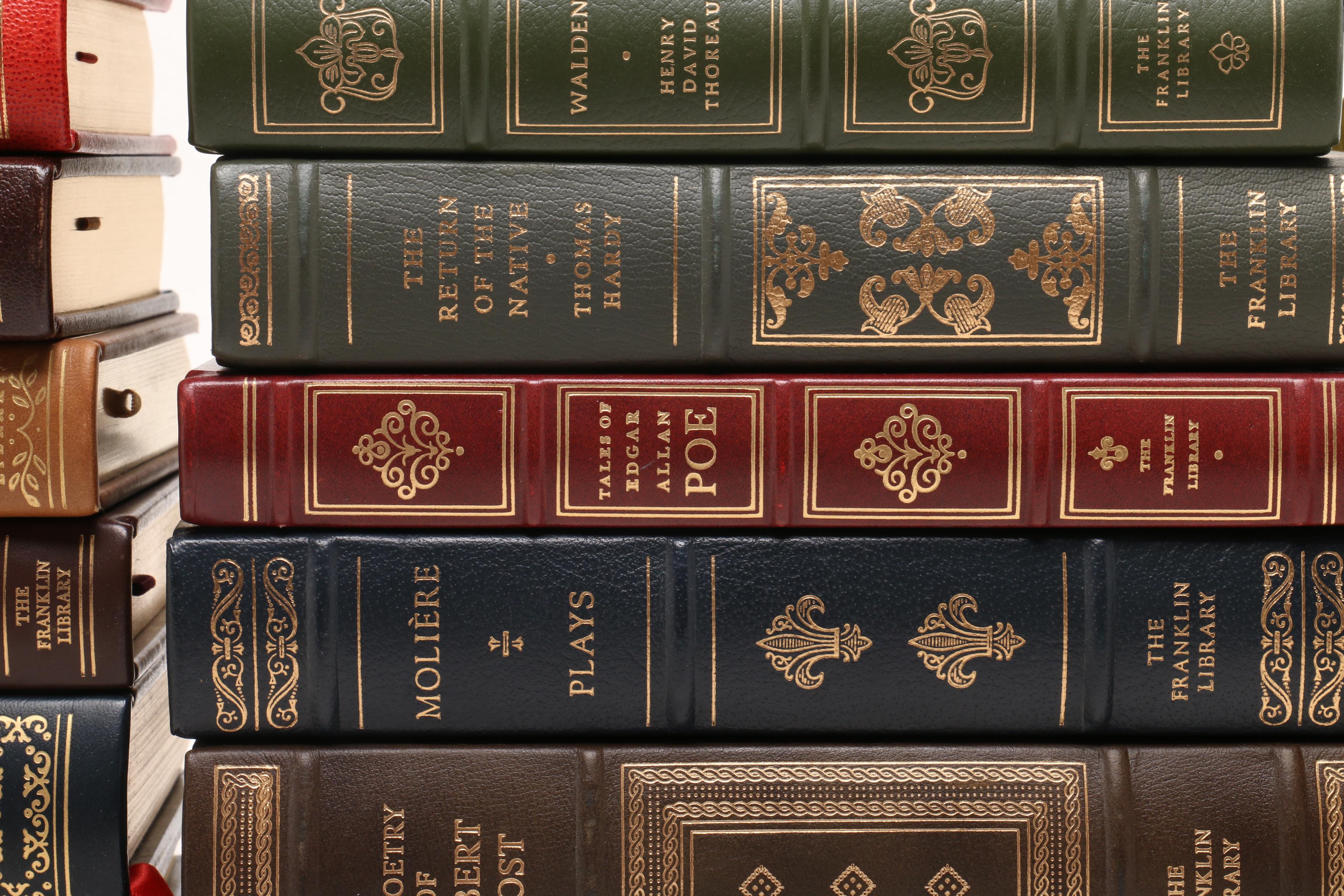 Franklin Library Leather Bound Books